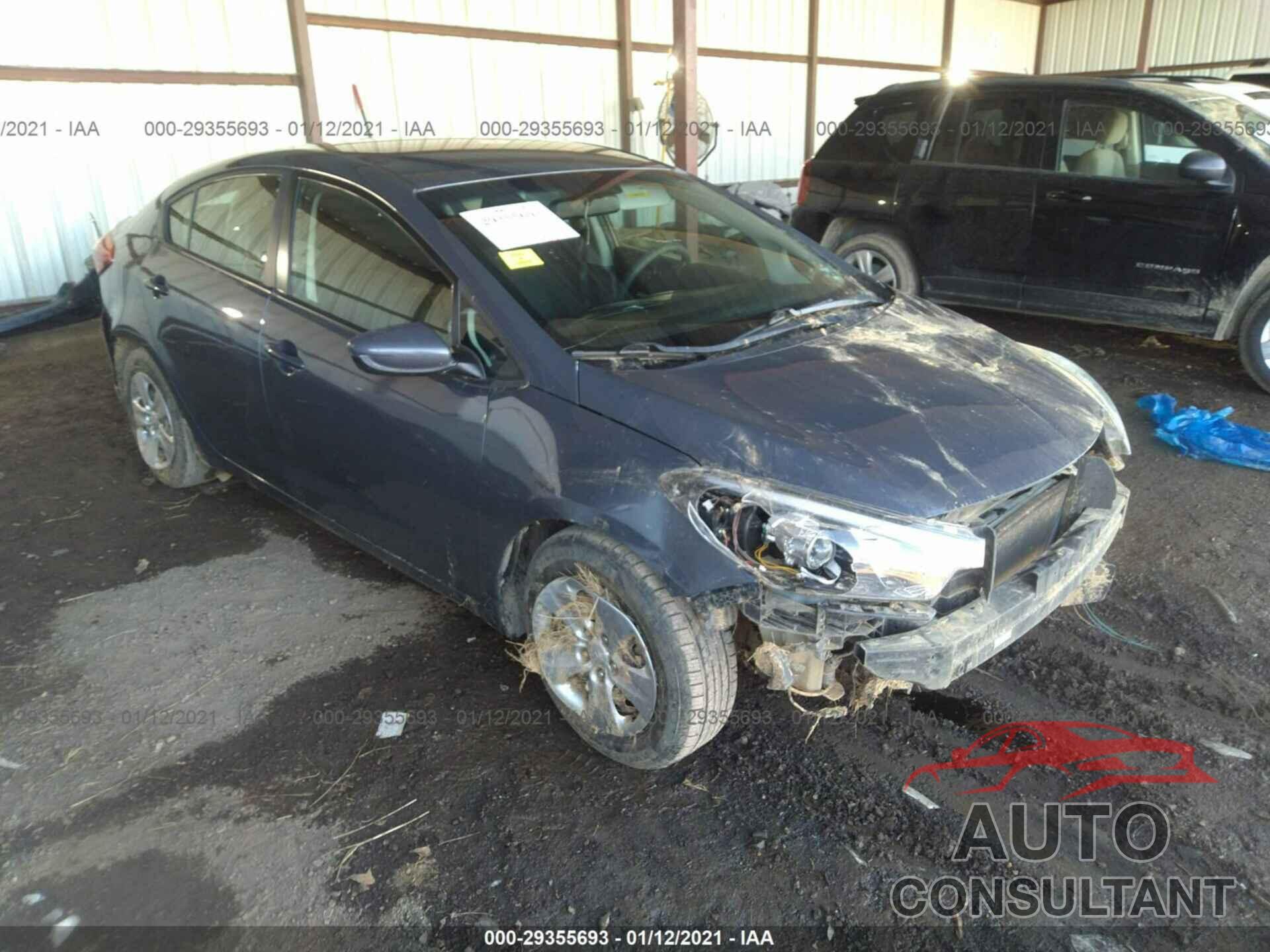 KIA FORTE 2016 - KNAFK4A69G5606759