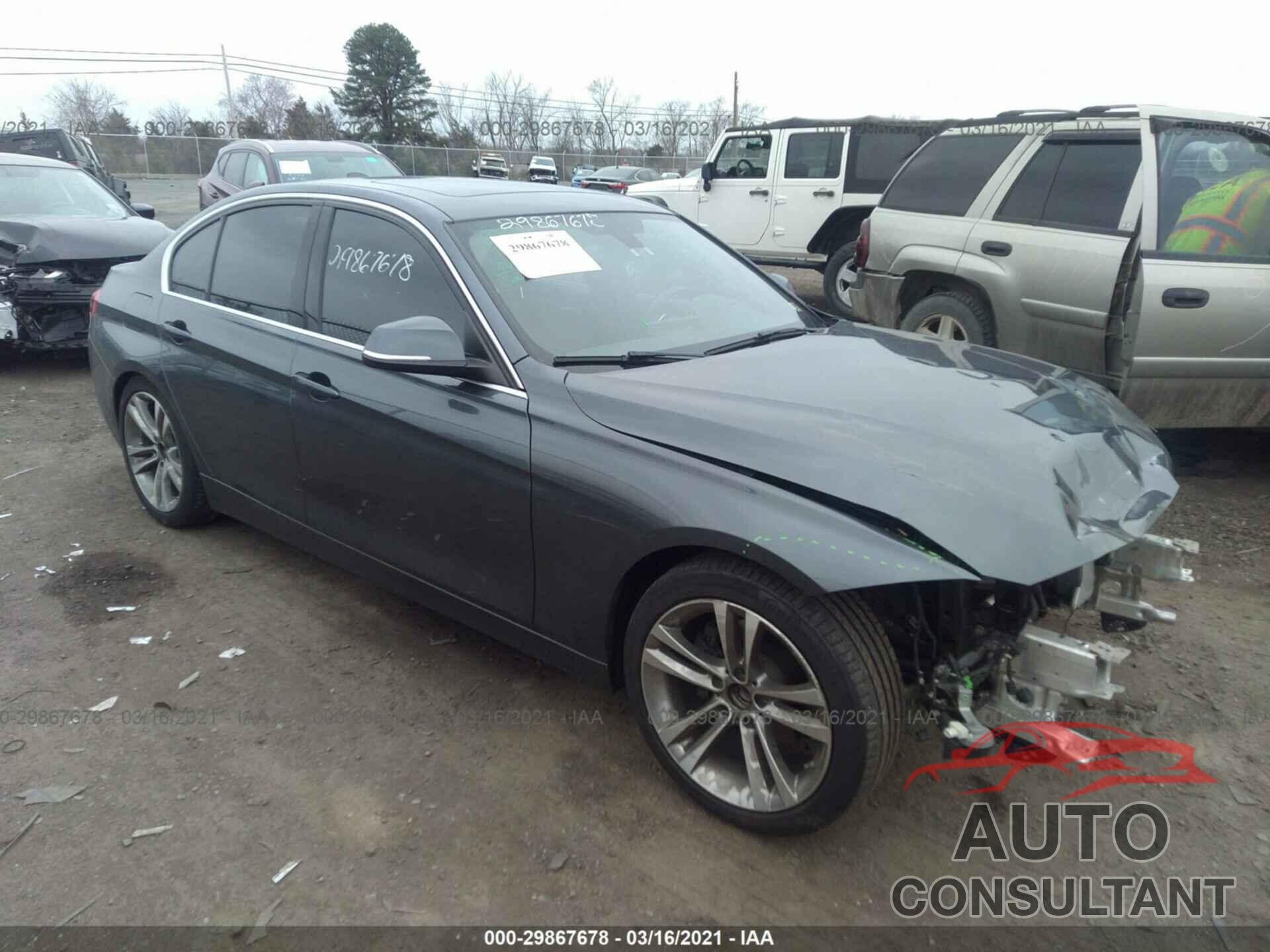 BMW 3 SERIES 2017 - WBA8B9G58HNU49442
