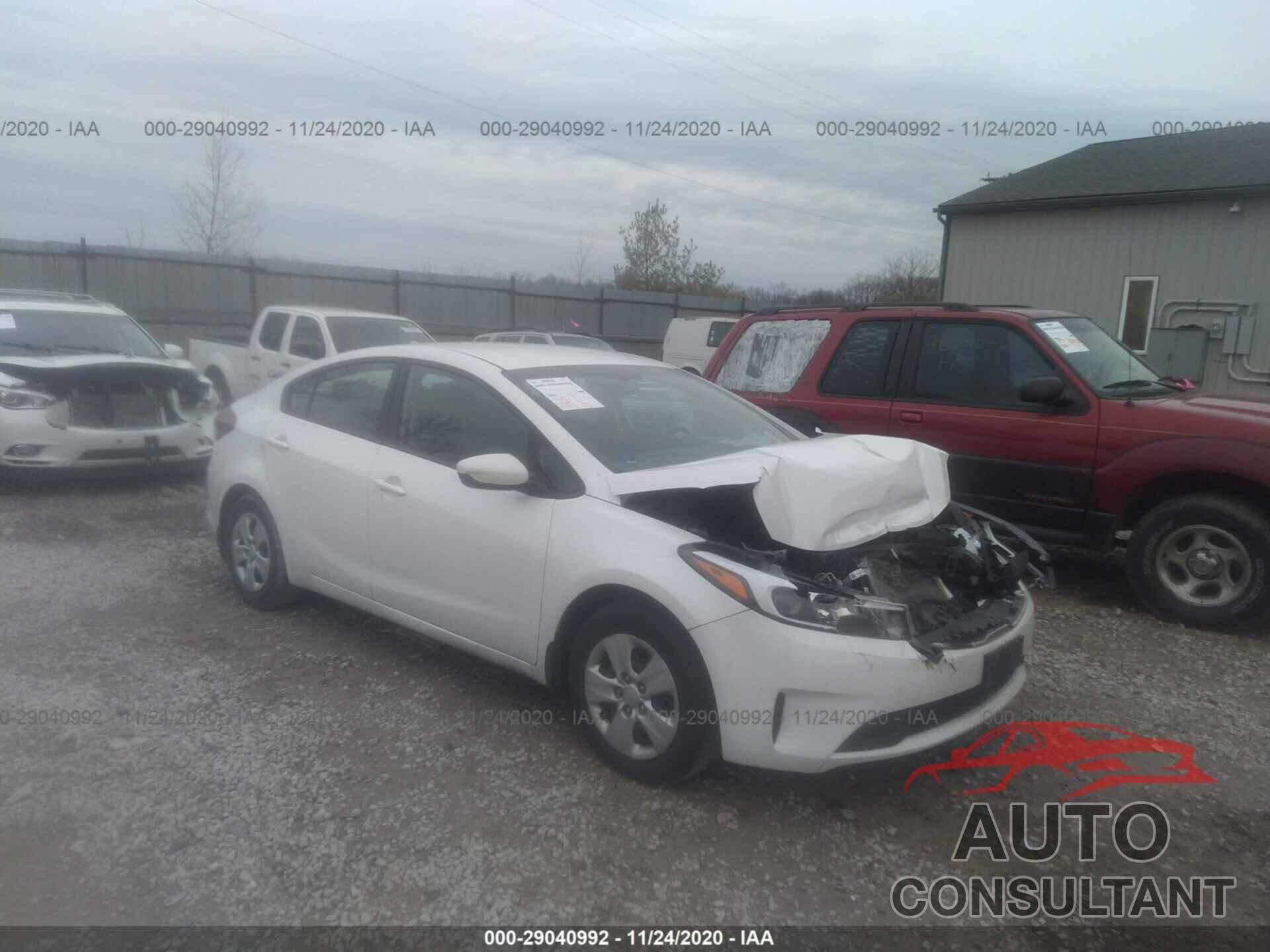 KIA FORTE 2017 - 3KPFL4A72HE140431