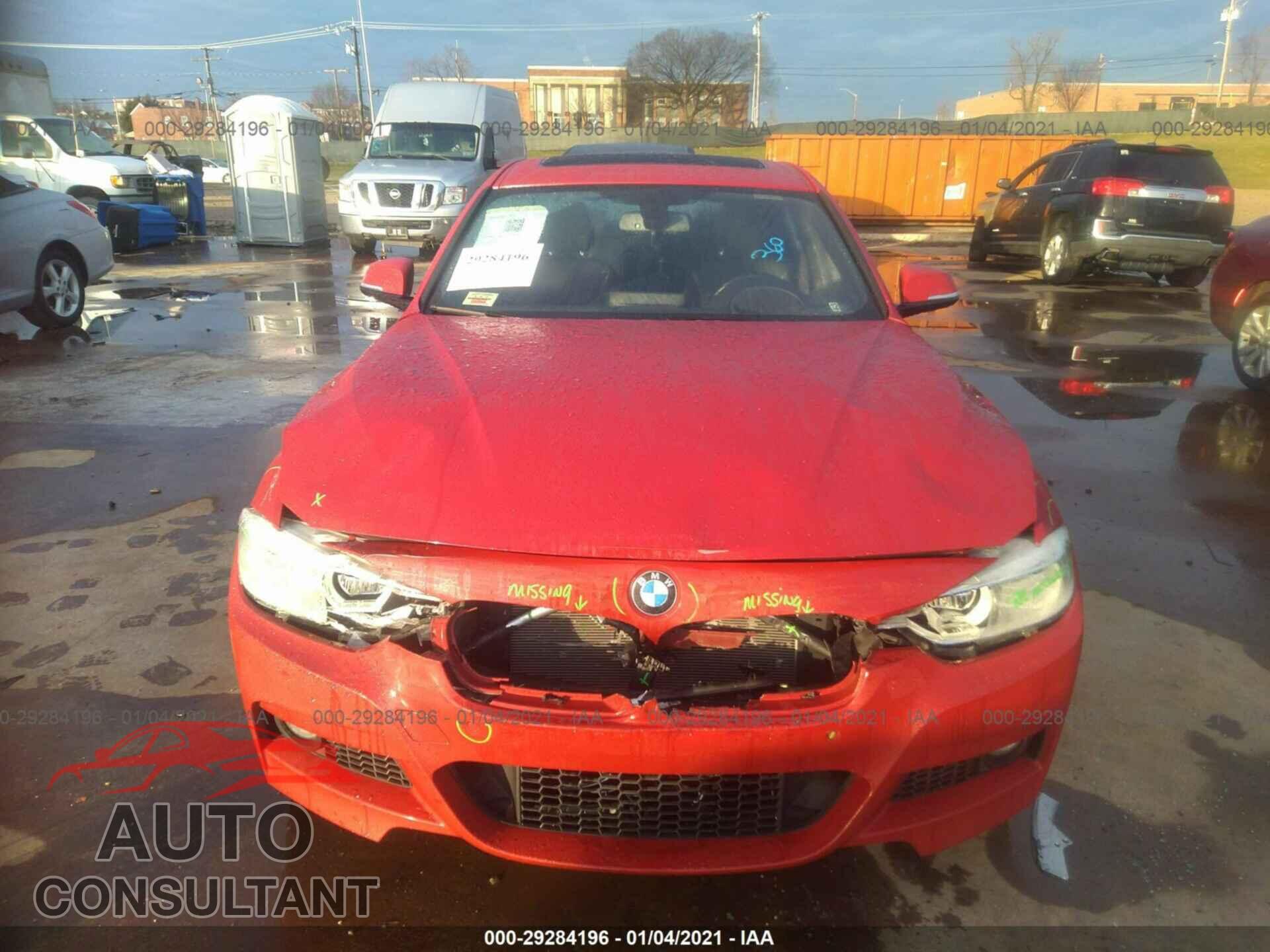 BMW 3 SERIES 2016 - WBA8B3G52GNU34902