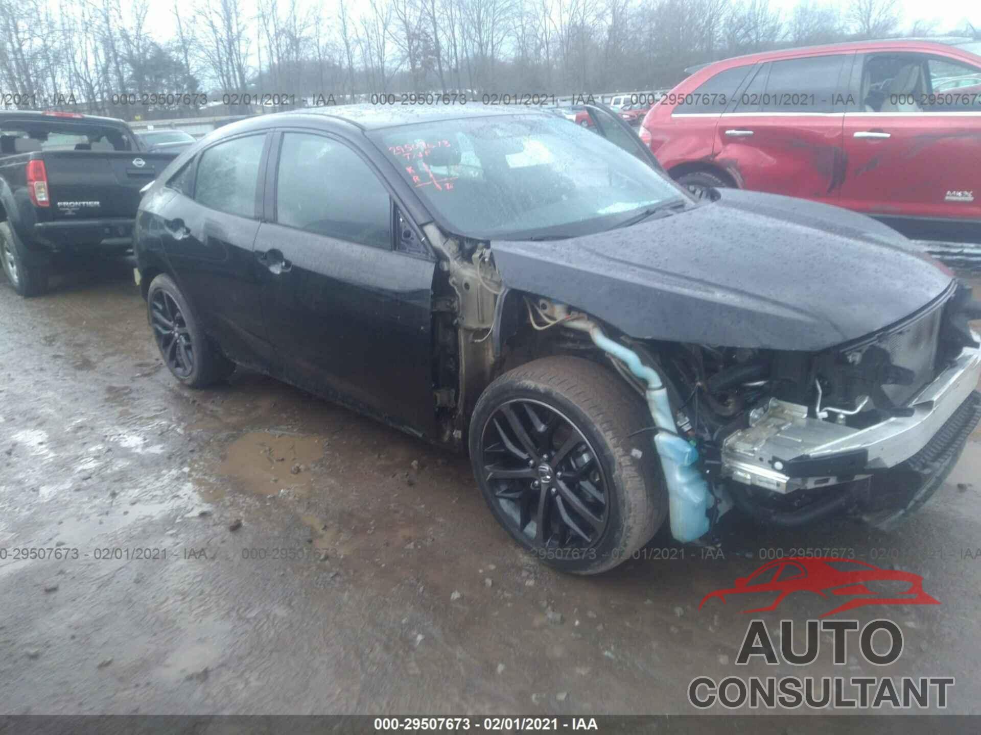 HONDA CIVIC HATCHBACK 2020 - SHHFK7G49LU218416