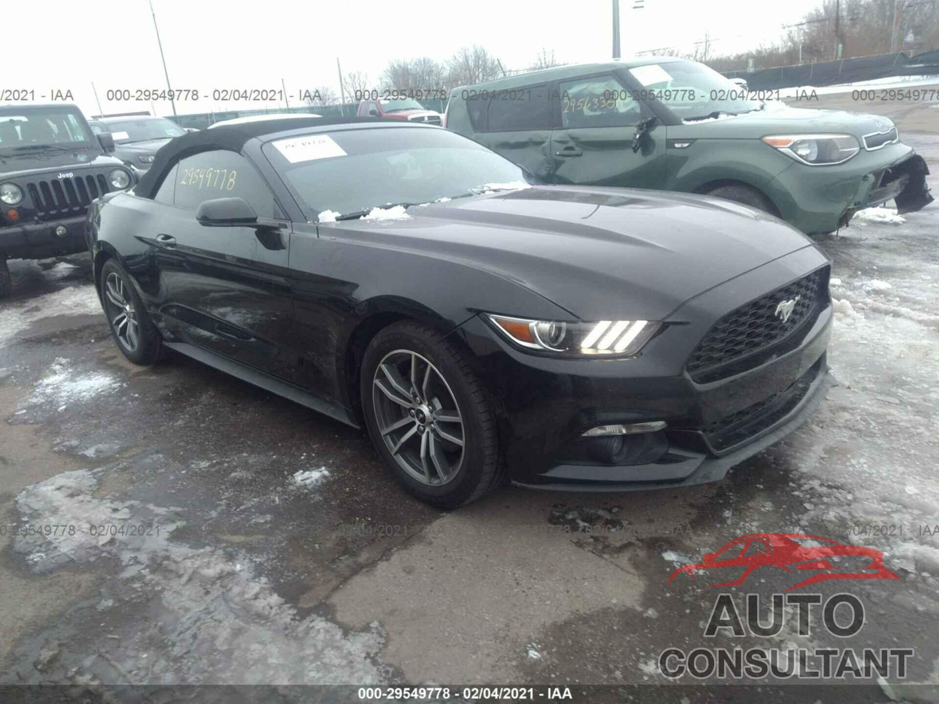 FORD MUSTANG 2017 - 1FATP8UH6H5220495