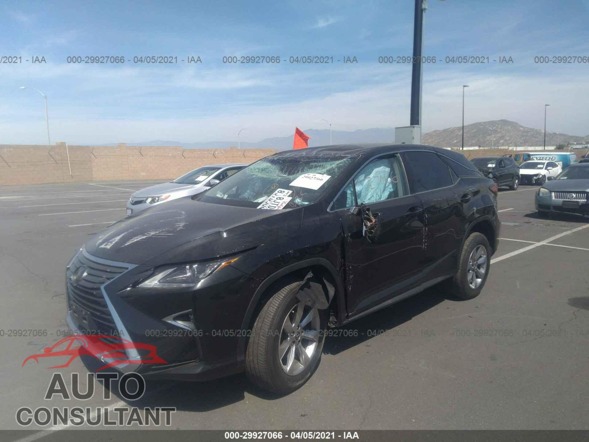 LEXUS RX 2019 - 2T2ZZMCA9KC130999