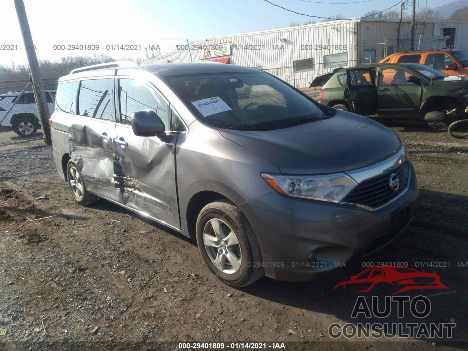 NISSAN QUEST 2017 - JN8AE2KP7H9166894