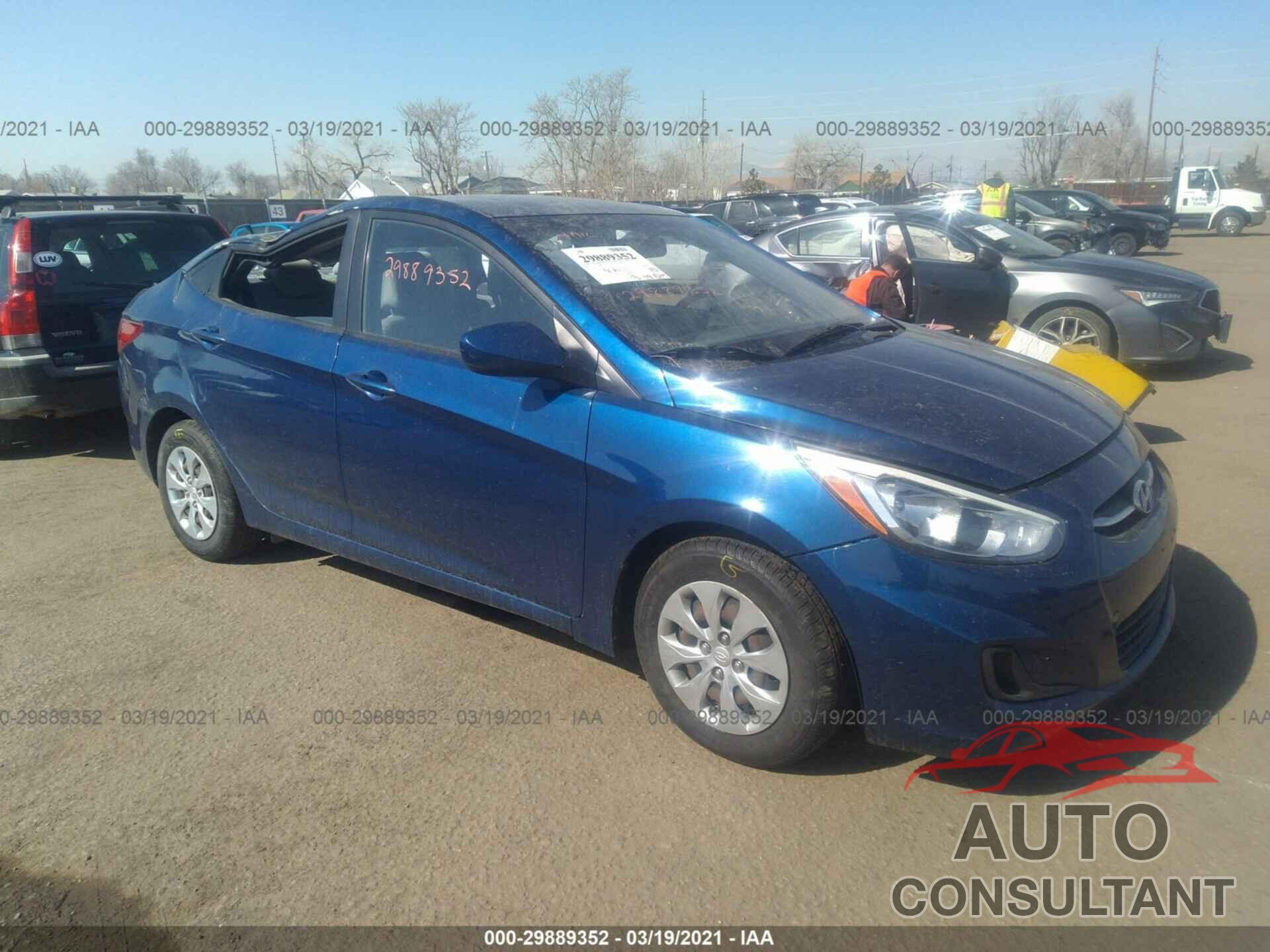 HYUNDAI ACCENT 2016 - KMHCT4AE5GU014111