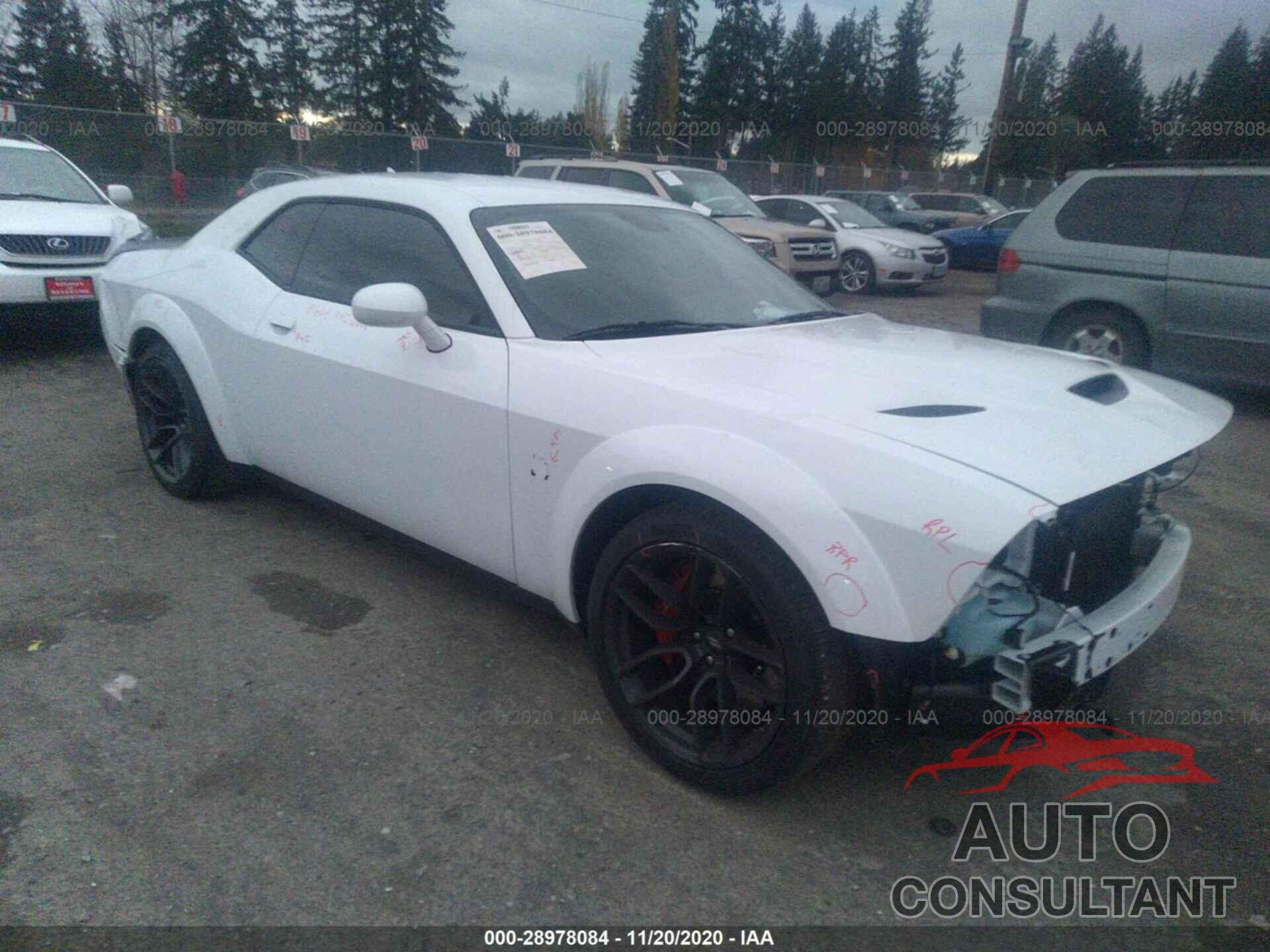 DODGE CHALLENGER 2020 - 2C3CDZFJ2LH214630