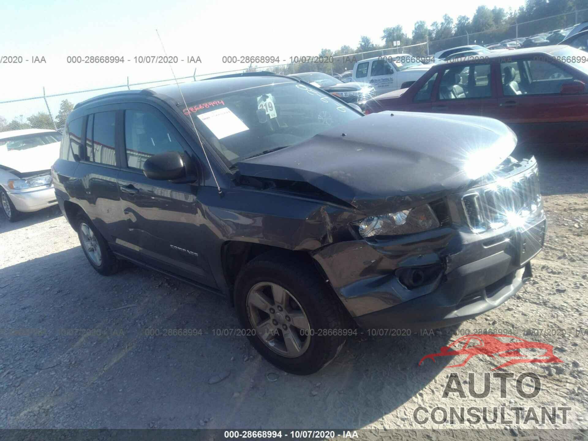 JEEP COMPASS 2017 - 1C4NJCBA8HD132275