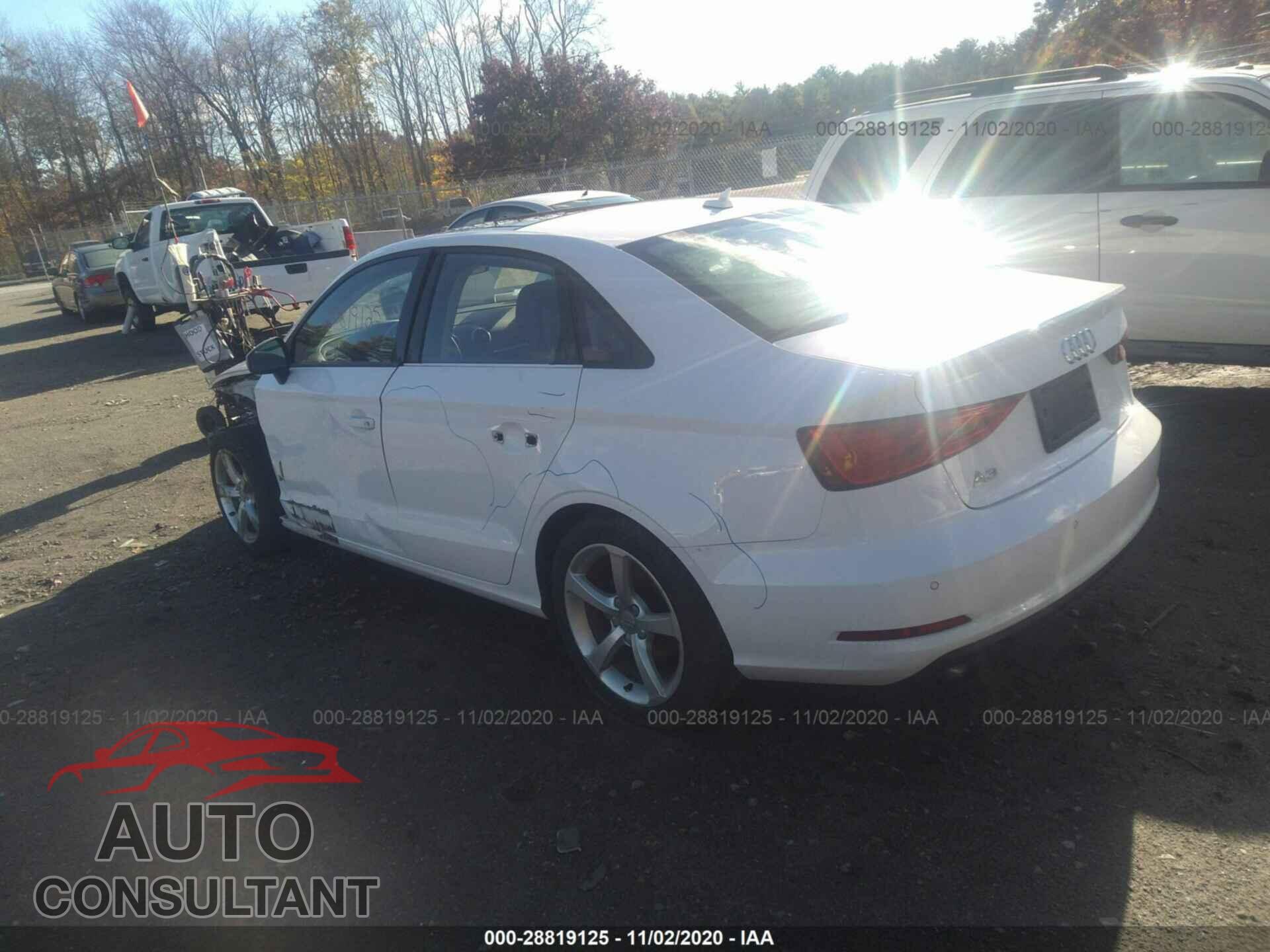 AUDI A3 2016 - WAUA7GFF9G1040776