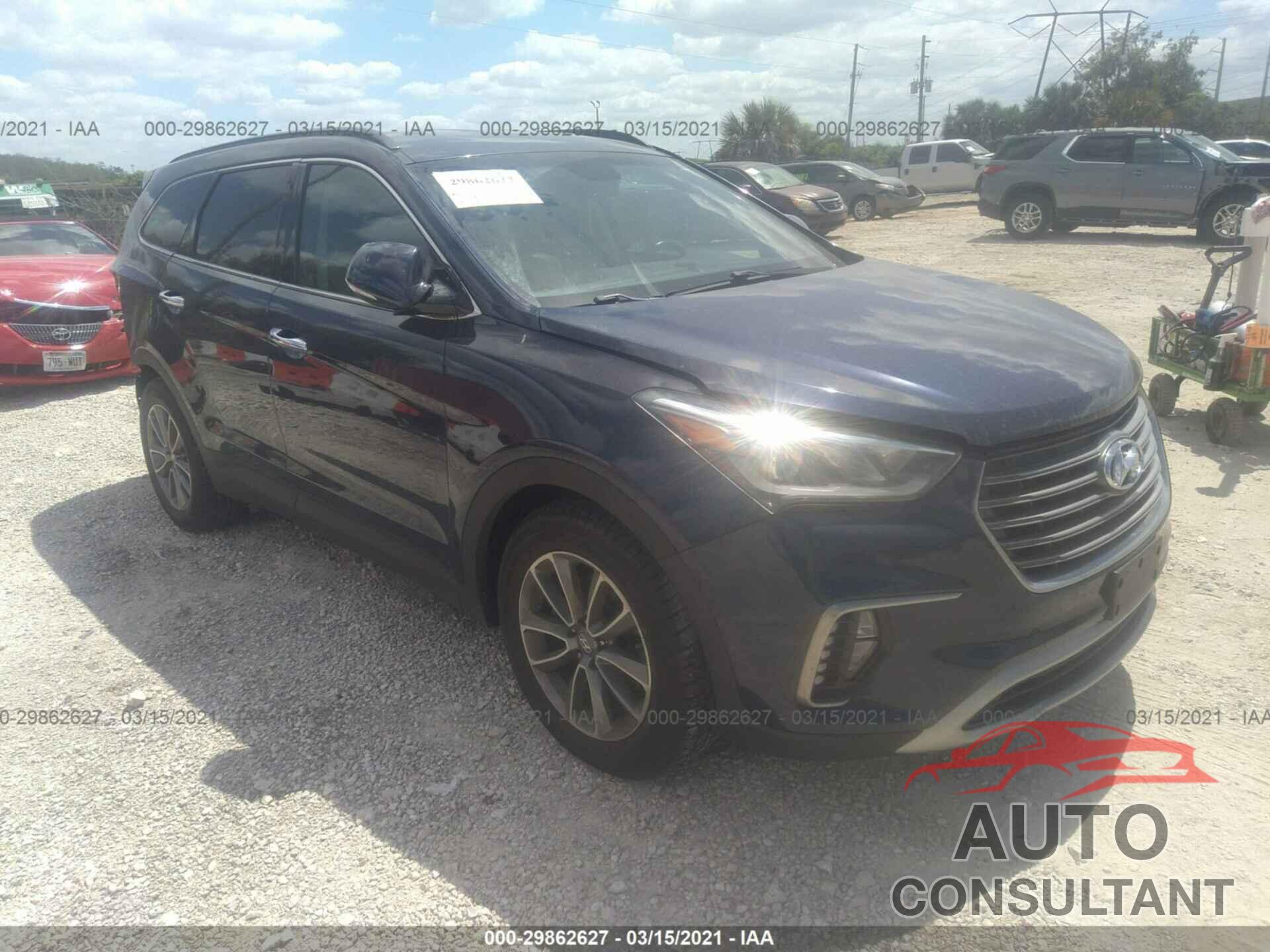 HYUNDAI SANTA FE 2017 - KM8SNDHF8HU172397