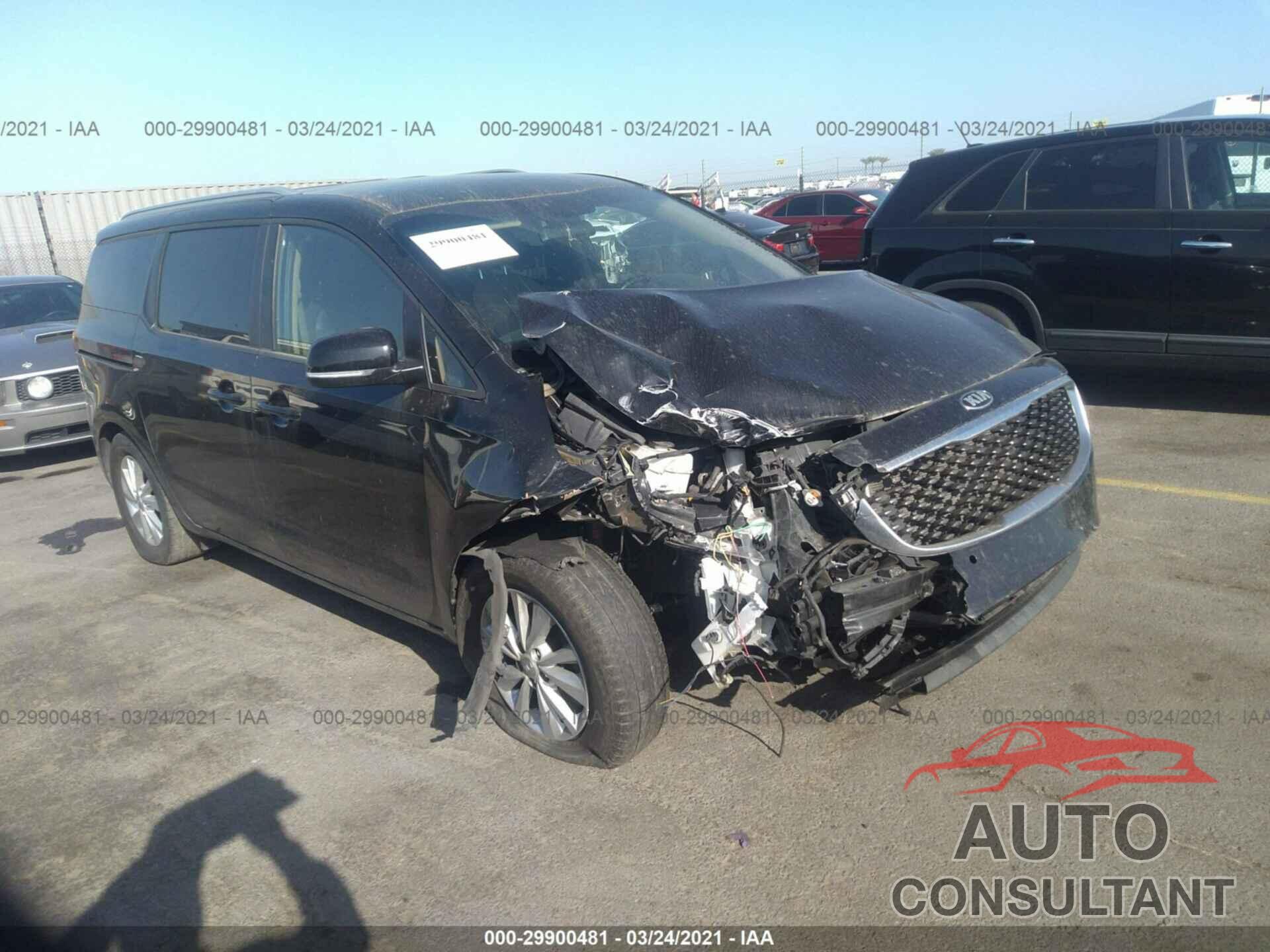 KIA SEDONA 2017 - KNDMB5C15H6267124