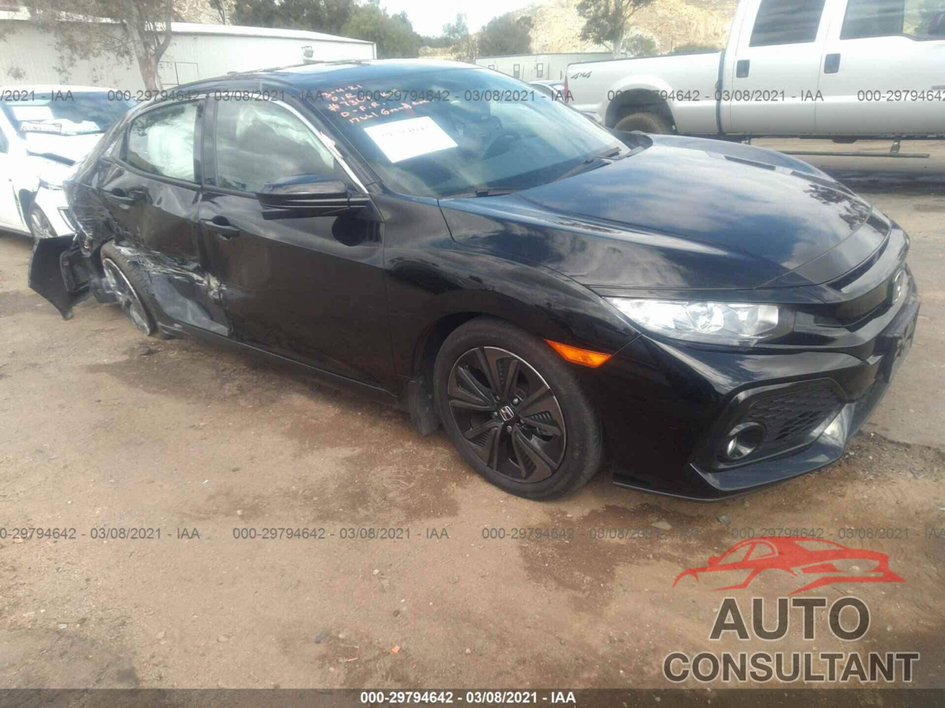 HONDA CIVIC HATCHBACK 2019 - SHHFK7H64KU407599