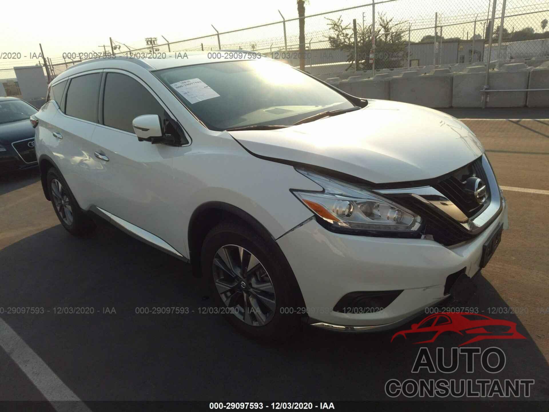 NISSAN MURANO 2017 - 5N1AZ2MG9HN185480