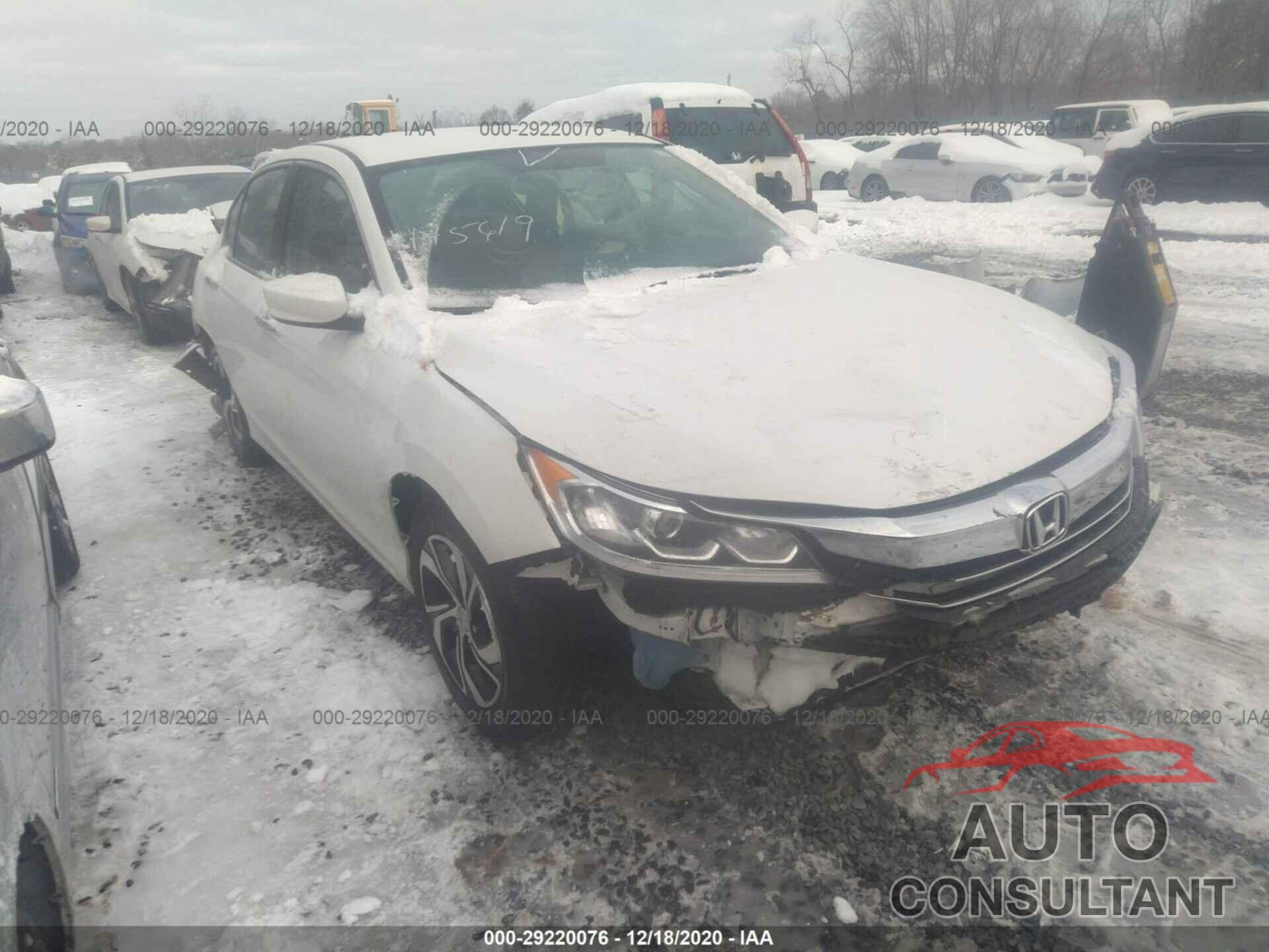 HONDA ACCORD SEDAN 2017 - 1HGCR2F3XHA307411