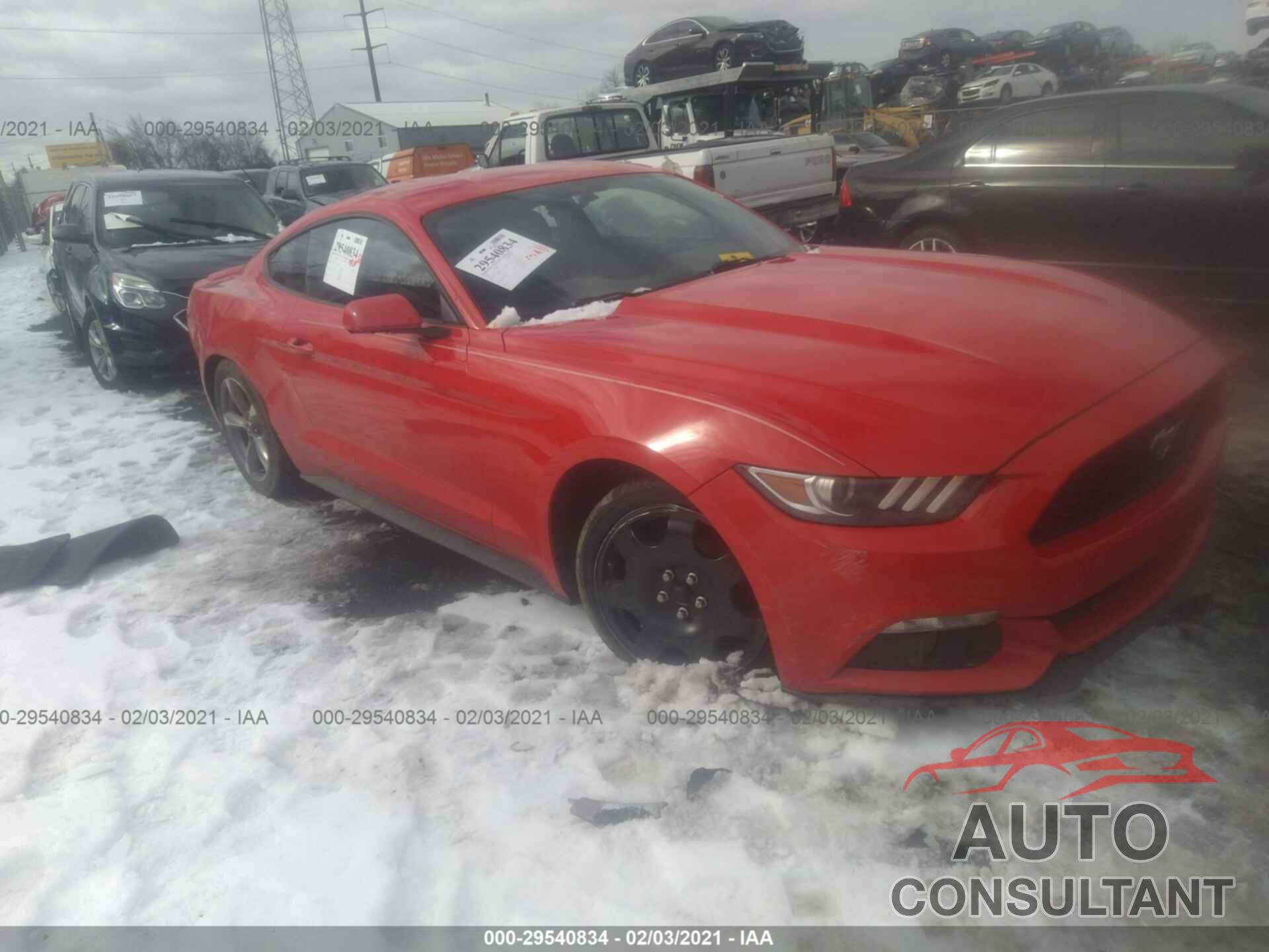 FORD MUSTANG 2016 - 1FA6P8AMXG5301187