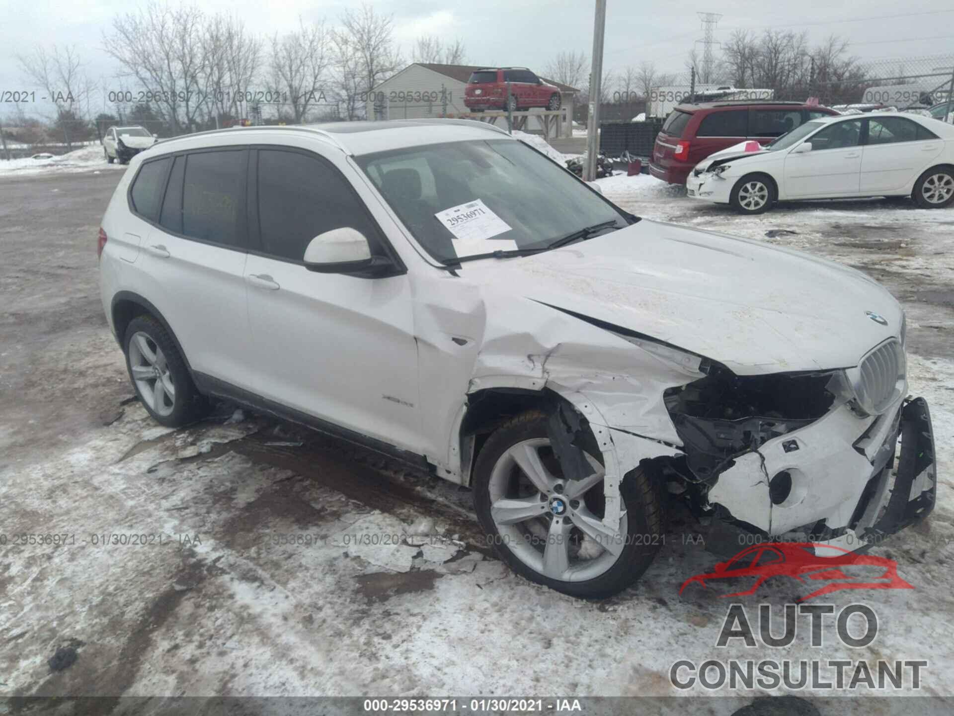BMW X3 2017 - 5UXWX9C31H0T19546