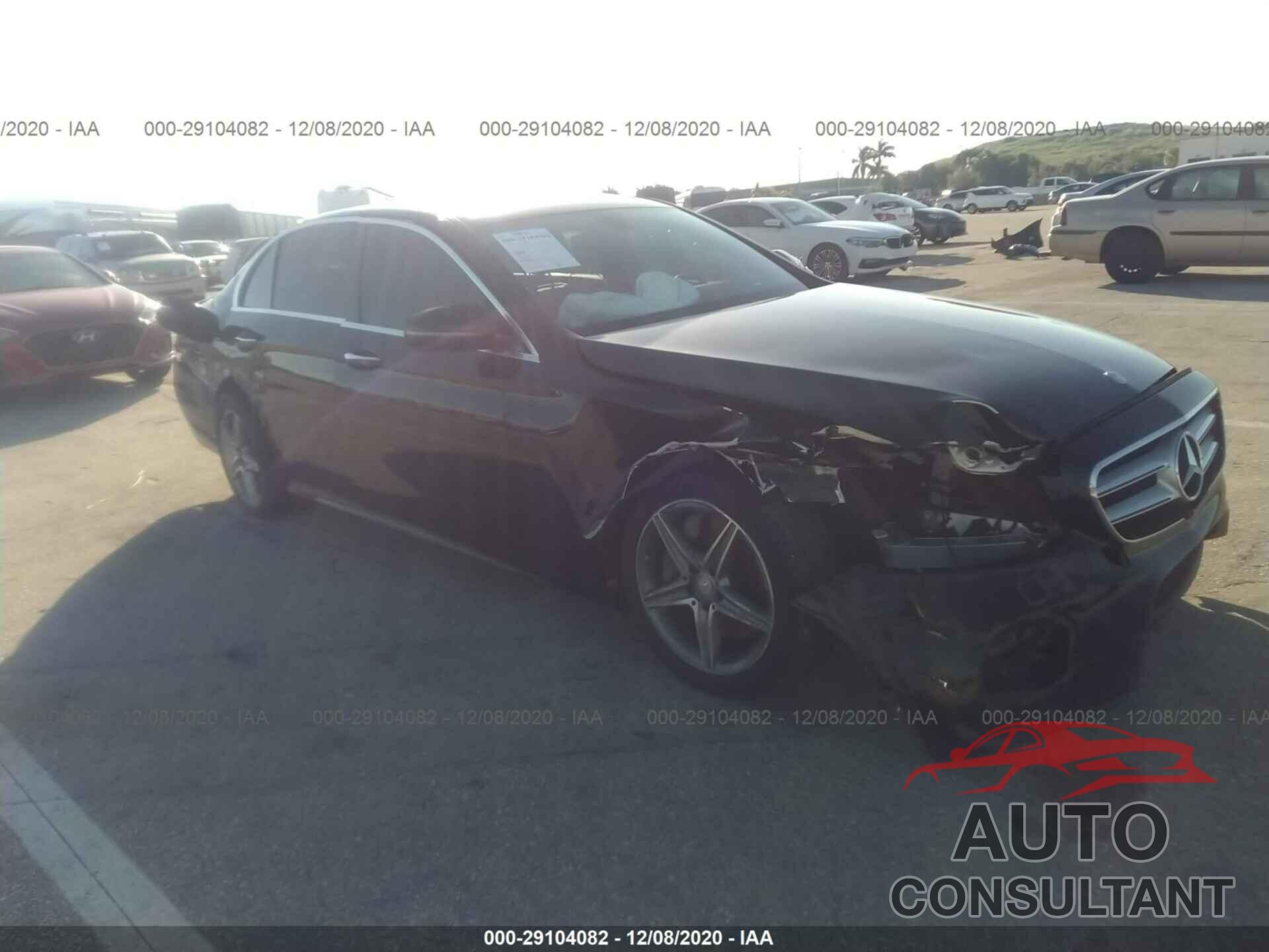 MERCEDES-BENZ E-CLASS 2017 - WDDZF4JB4HA044060
