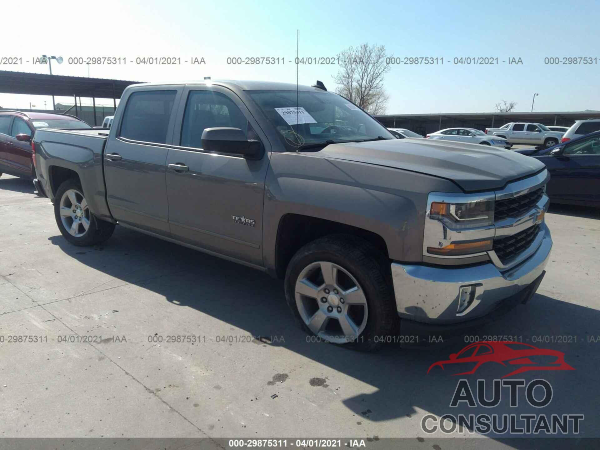 CHEVROLET SILVERADO 1500 2017 - 3GCPCREC9HG359030