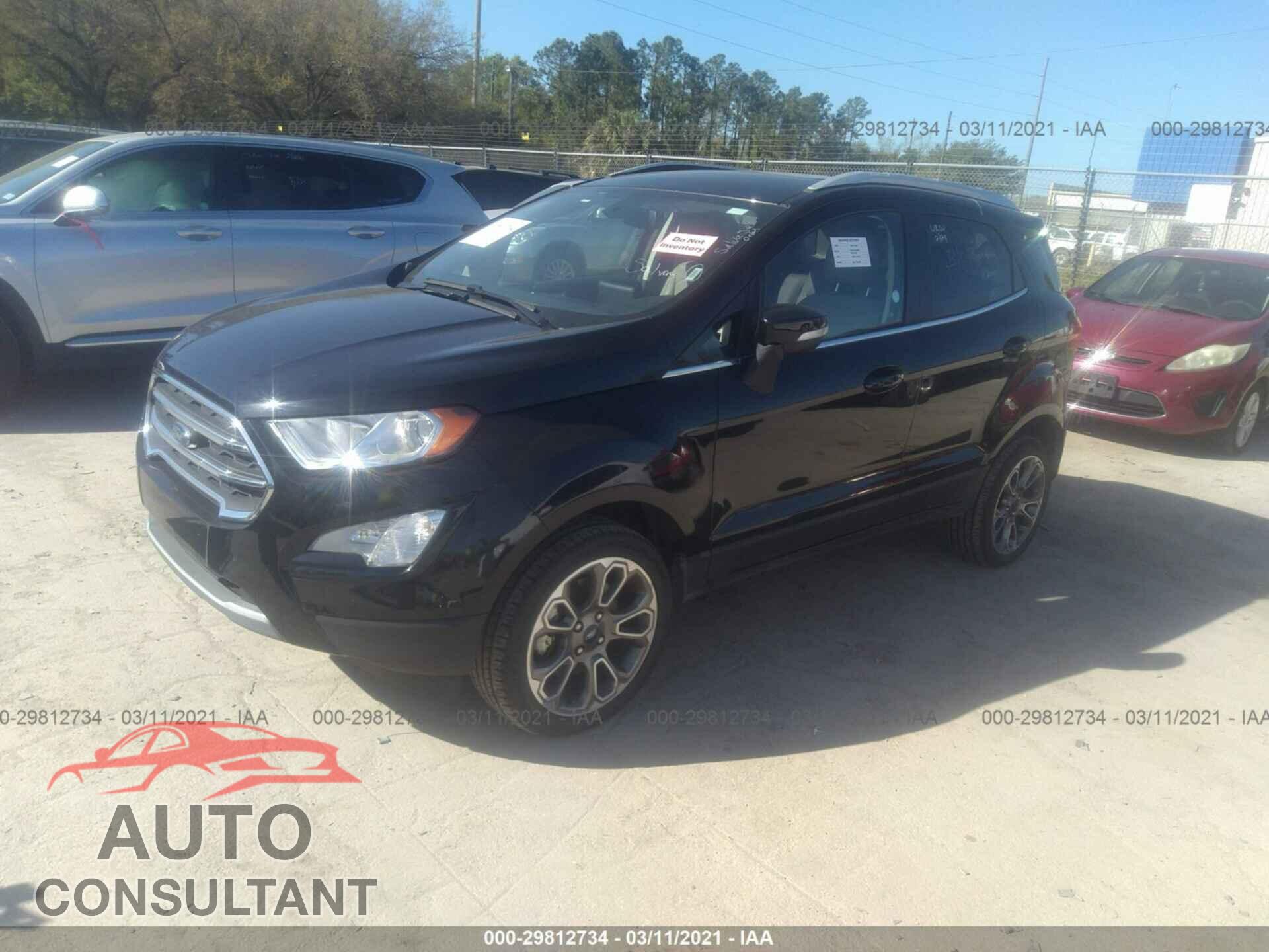 FORD ECOSPORT 2019 - MAJ6S3KL3KC267671
