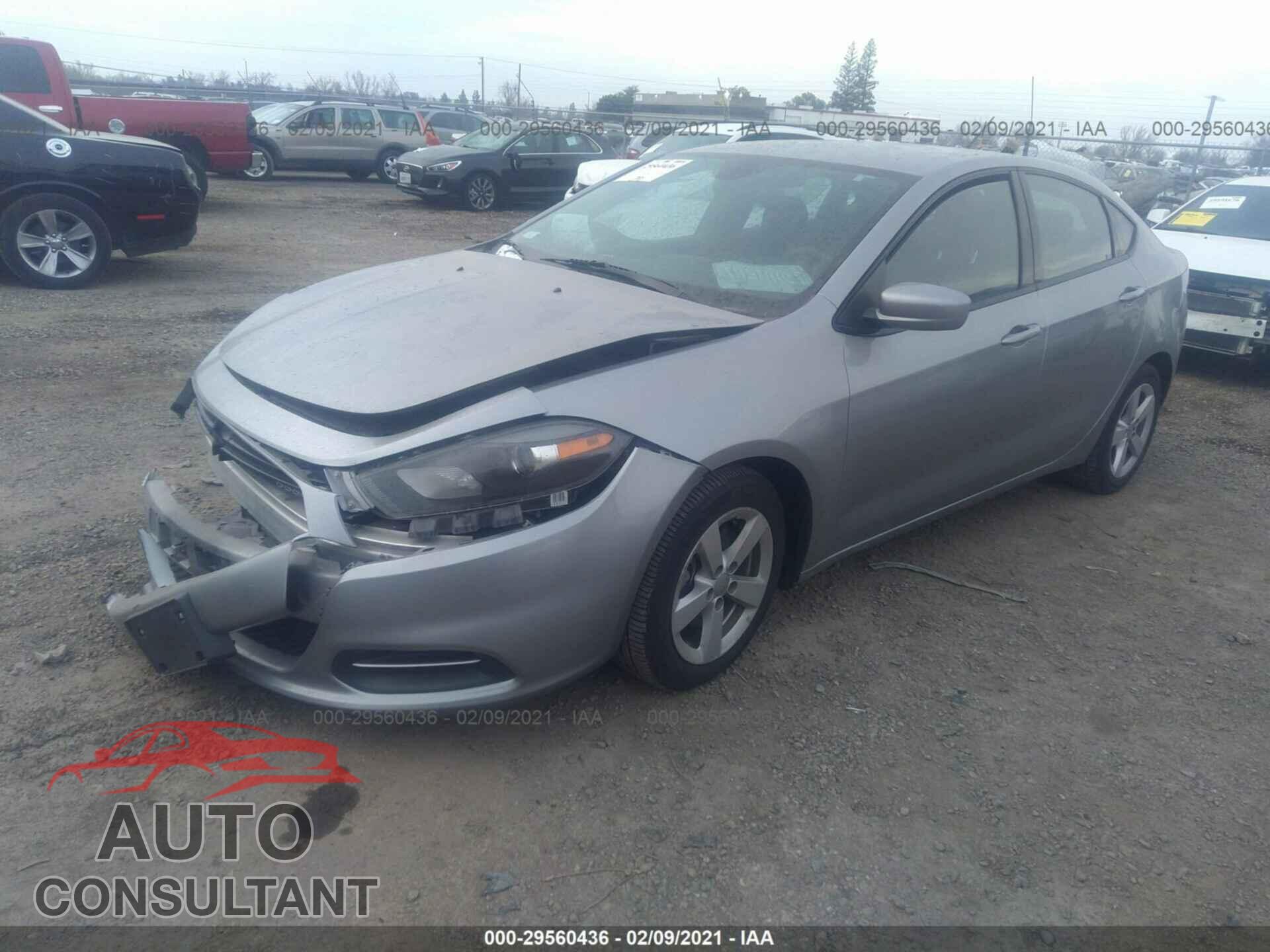 DODGE DART 2016 - 1C3CDFBB2GD668084