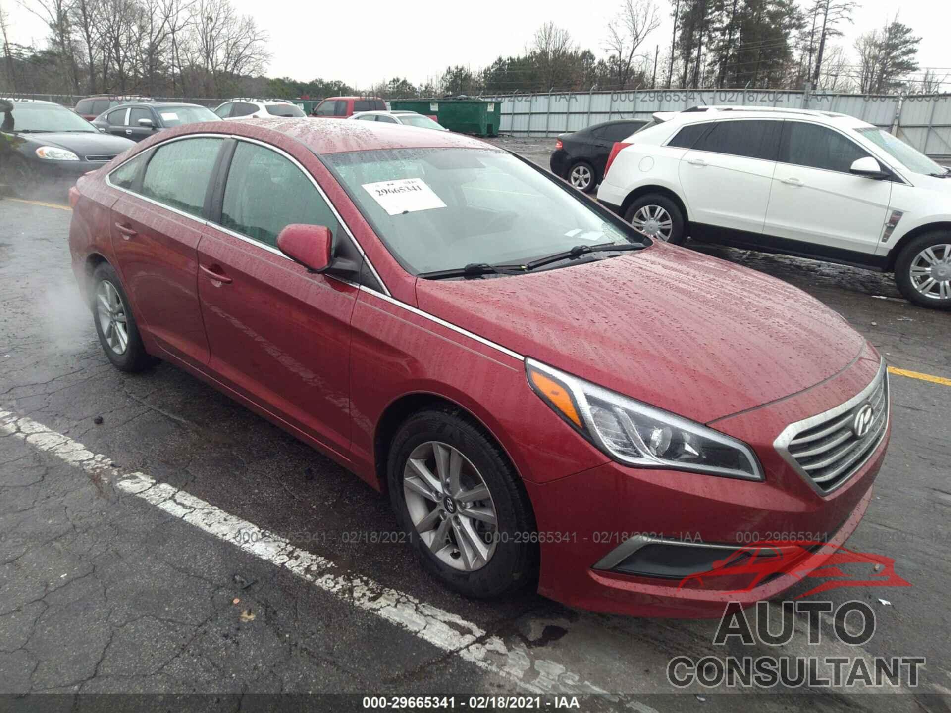 HYUNDAI SONATA 2016 - 5NPE24AF8GH309125