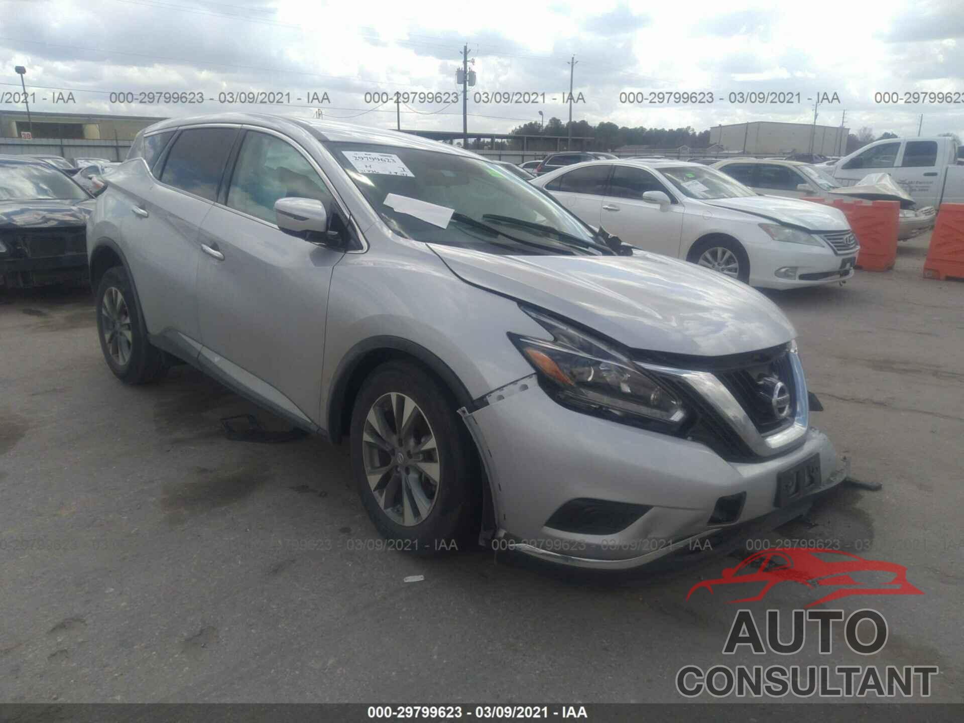 NISSAN MURANO 2018 - 5N1AZ2MG6JN129616