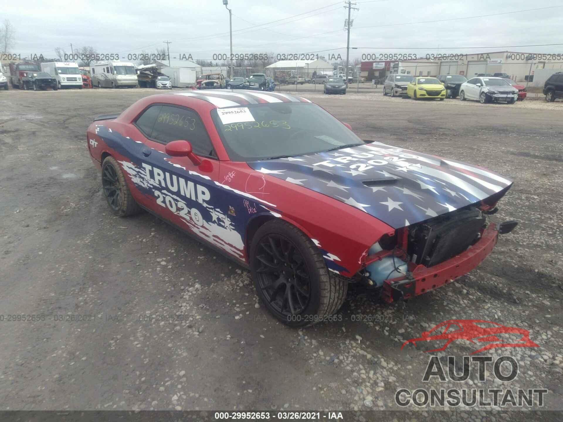 DODGE CHALLENGER 2016 - 2C3CDZFJ0GH236289