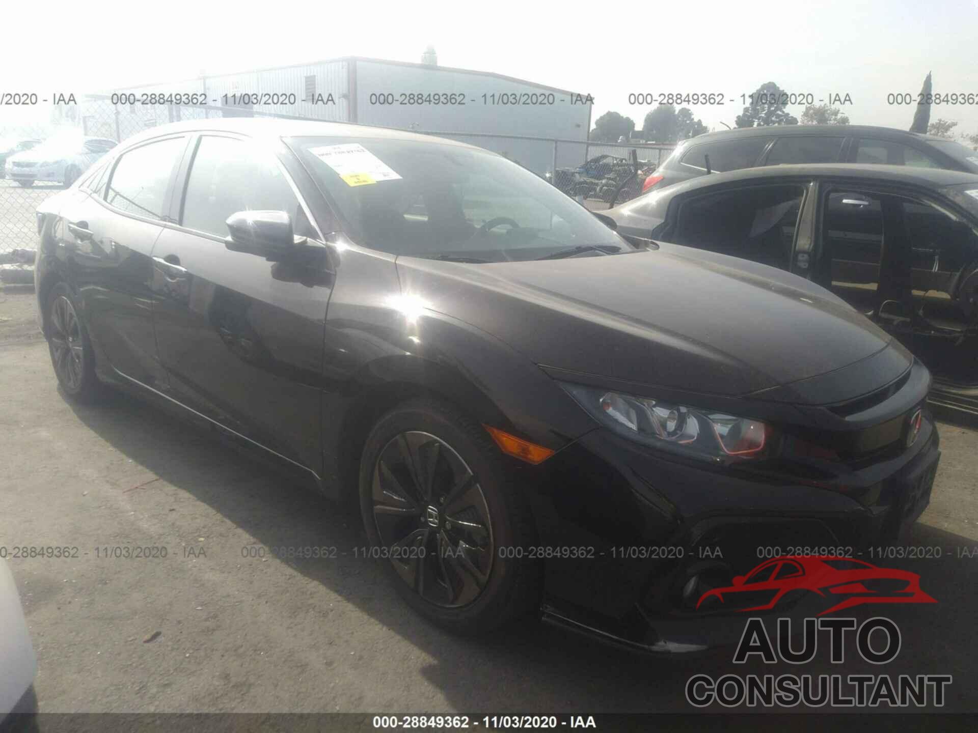 HONDA CIVIC HATCHBACK 2018 - SHHFK7H5XJU411954