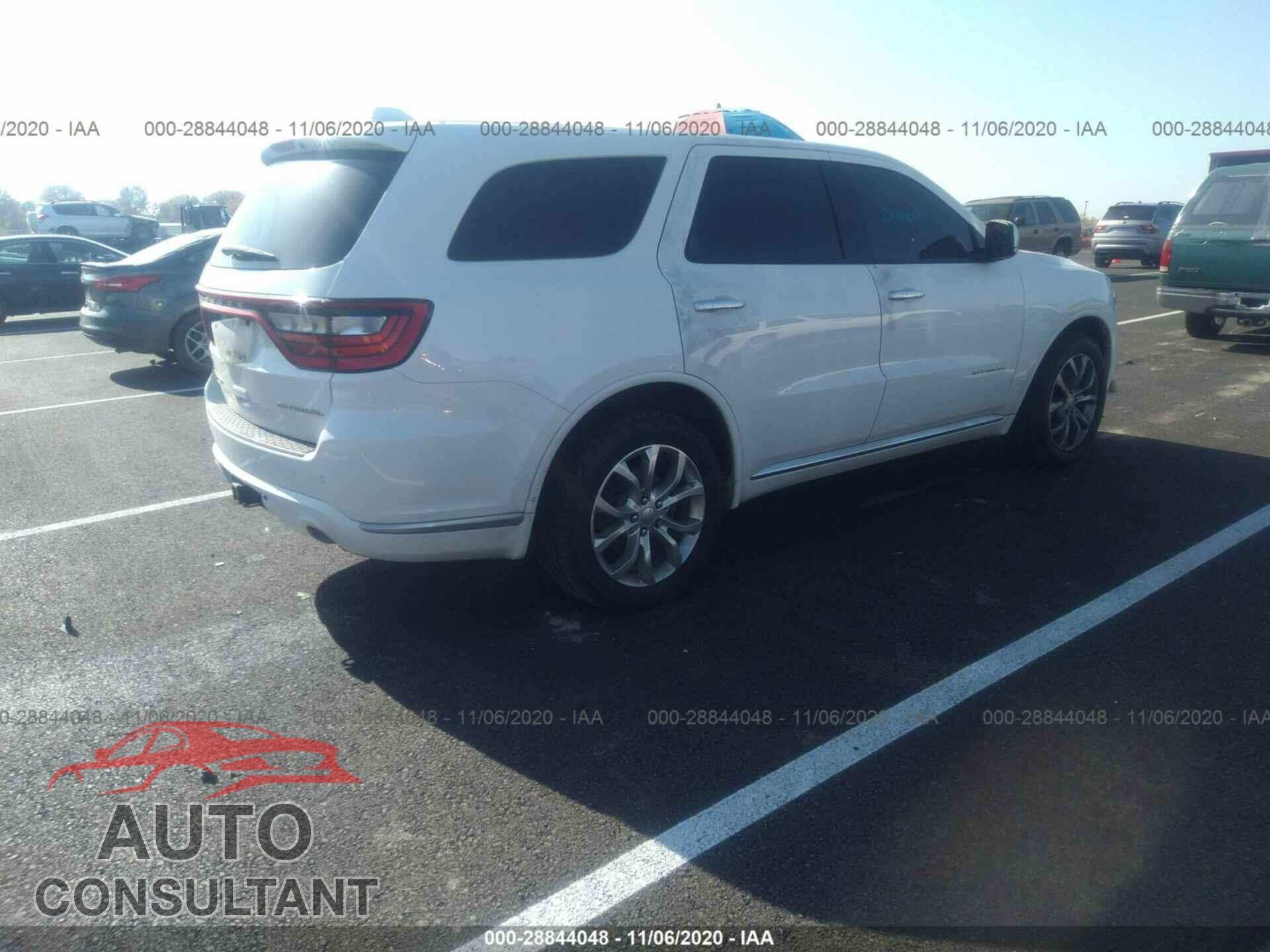 DODGE DURANGO 2016 - 1C4SDJET5GC475366