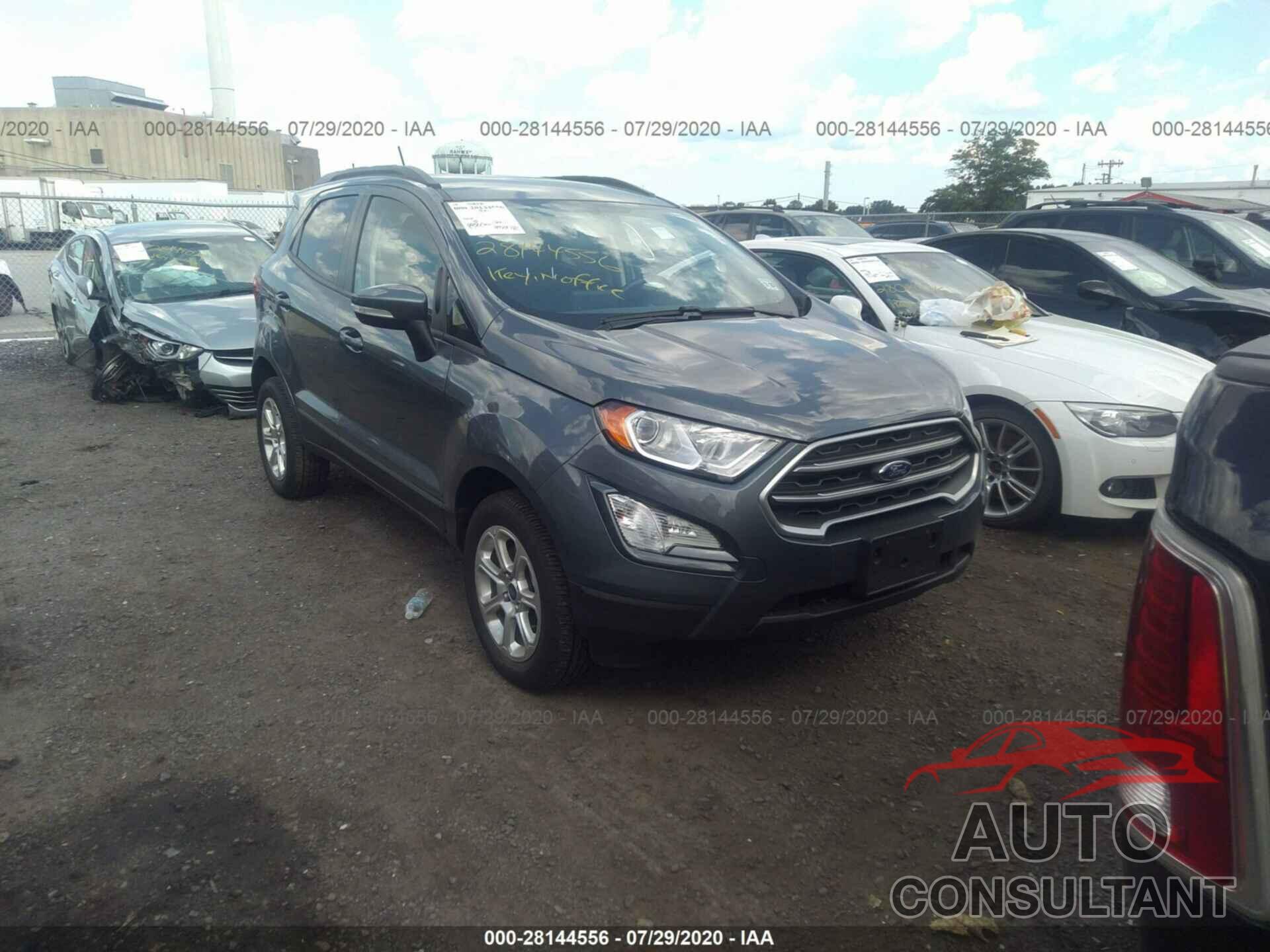 FORD ECOSPORT 2020 - MAJ6S3GL2LC314358