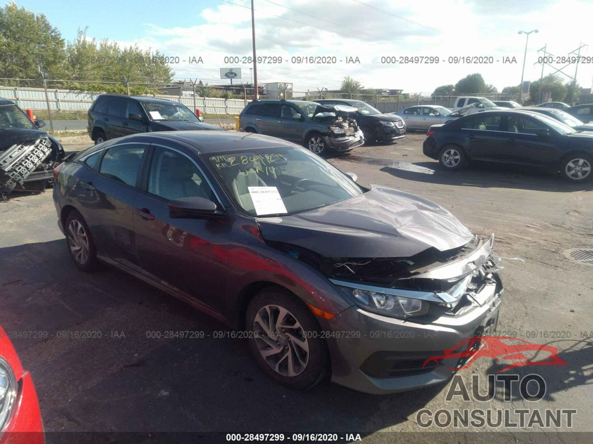 HONDA CIVIC SEDAN 2016 - 19XFC2F73GE042262