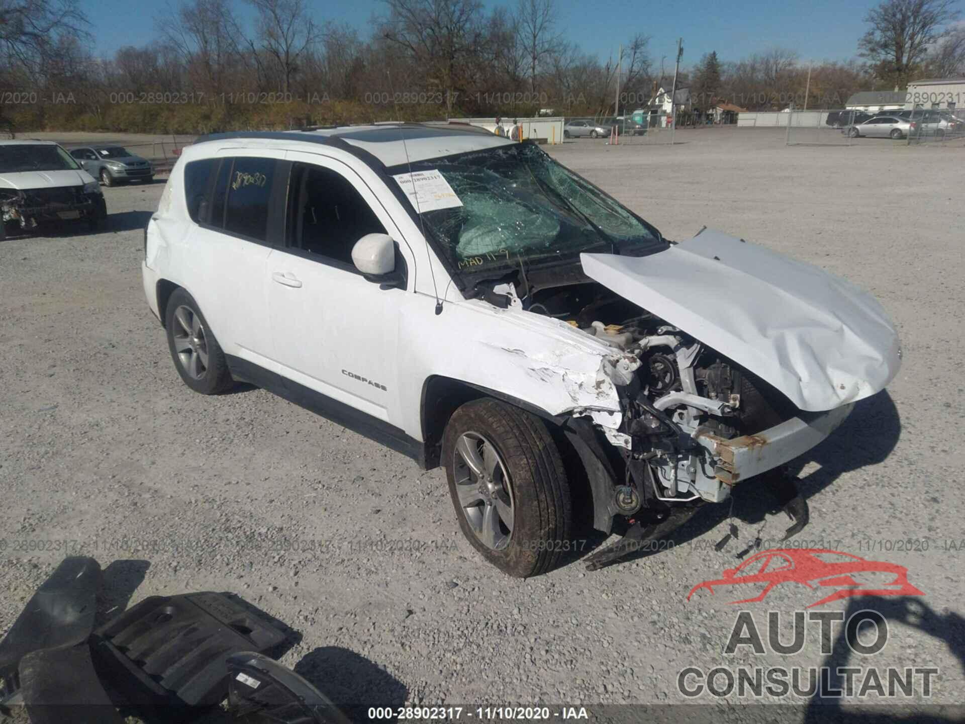 JEEP COMPASS 2017 - 1C4NJDEB6HD129160