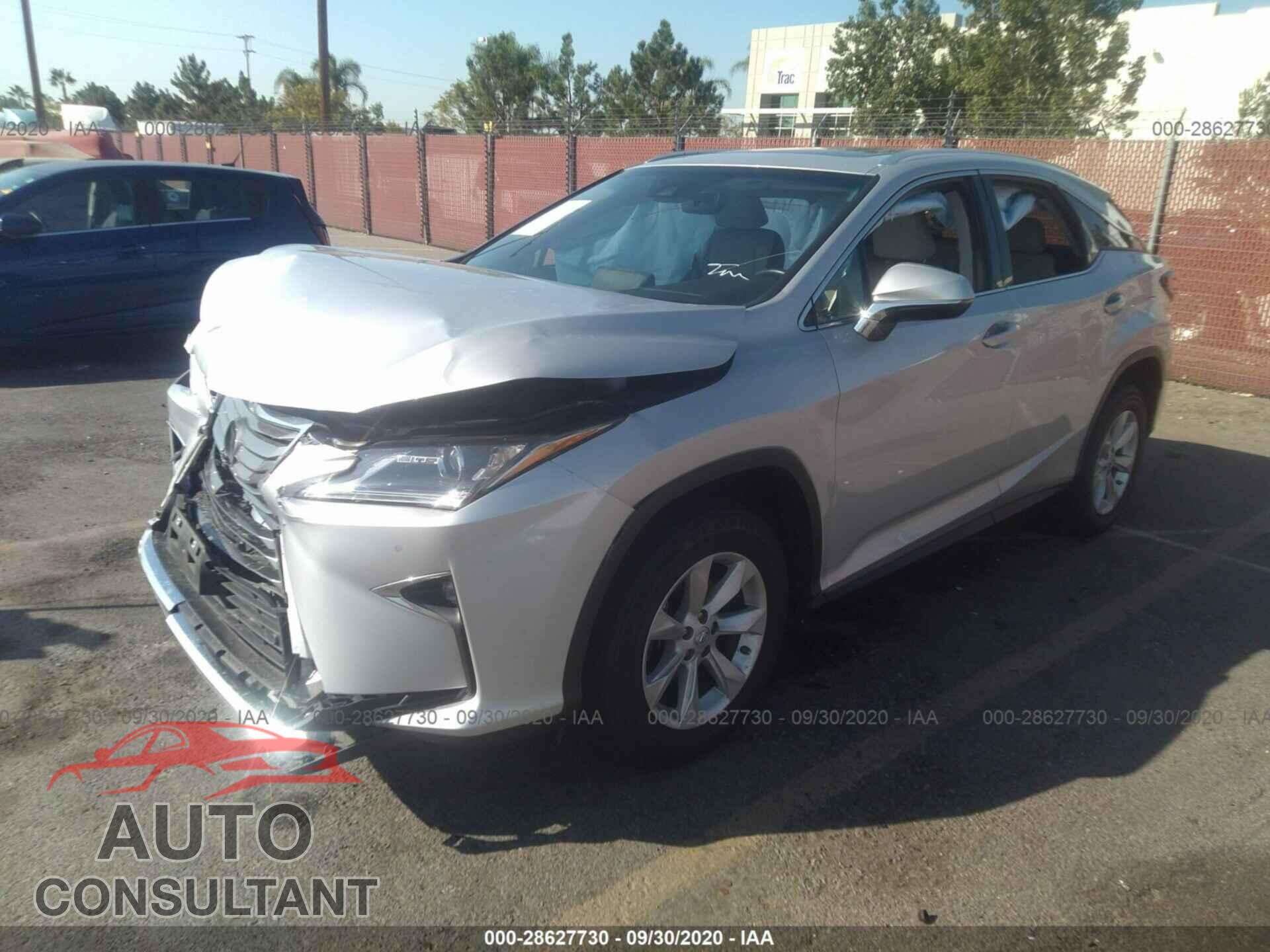 LEXUS RX 2017 - 2T2ZZMCA0HC077604