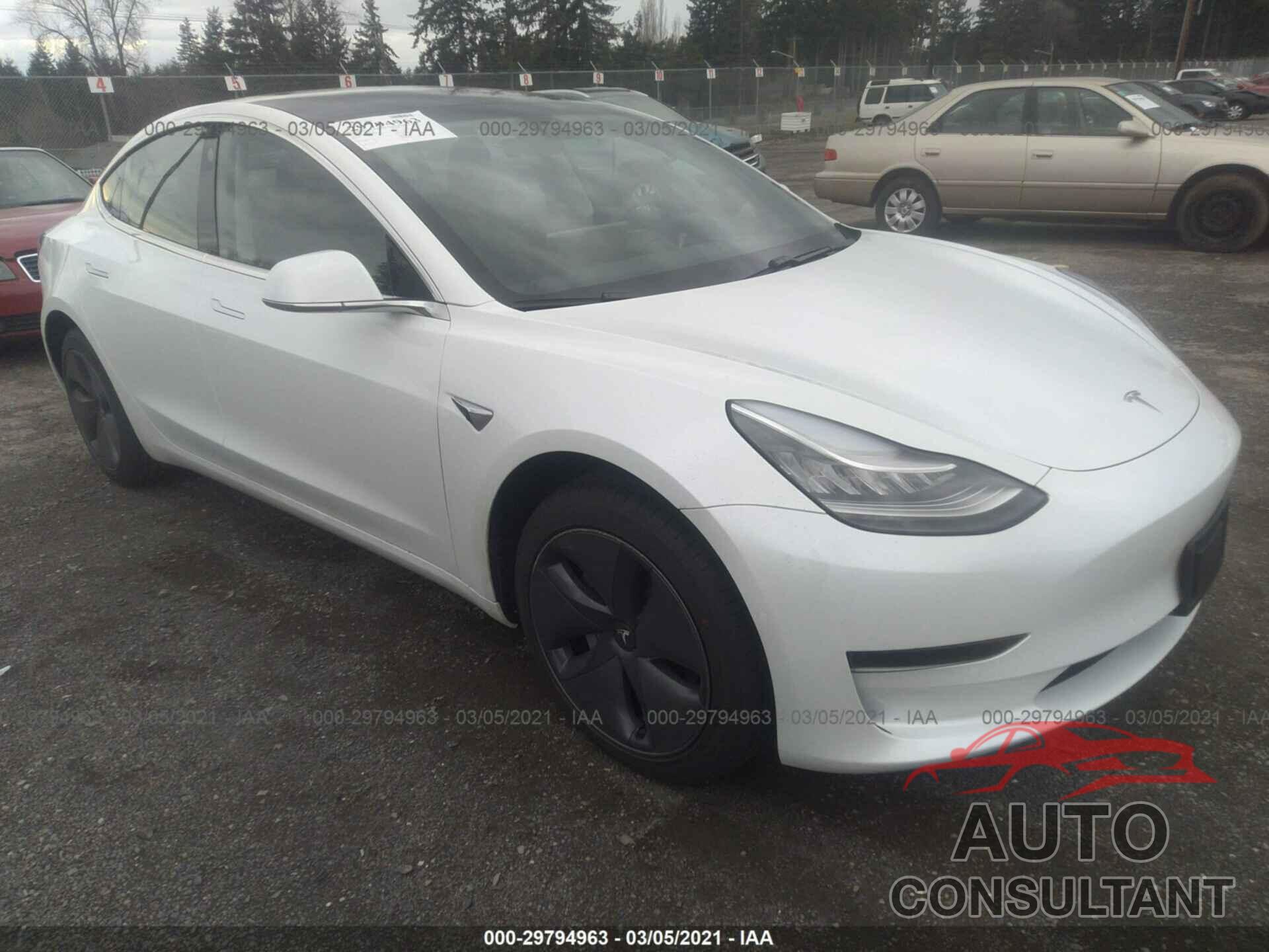 TESLA MODEL 3 2019 - 5YJ3E1EA0KF485816