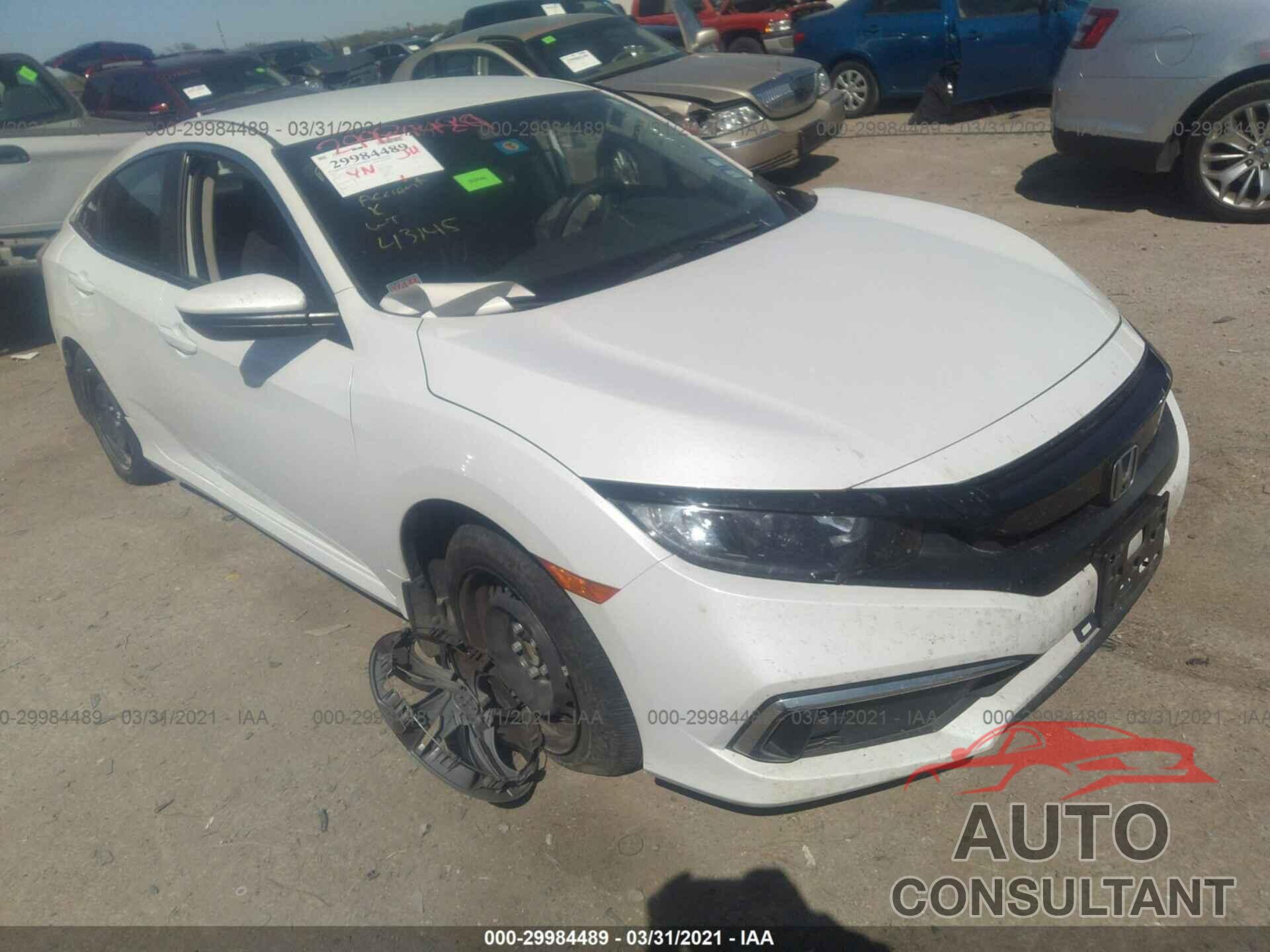 HONDA CIVIC SEDAN 2019 - 19XFC2F64KE043145