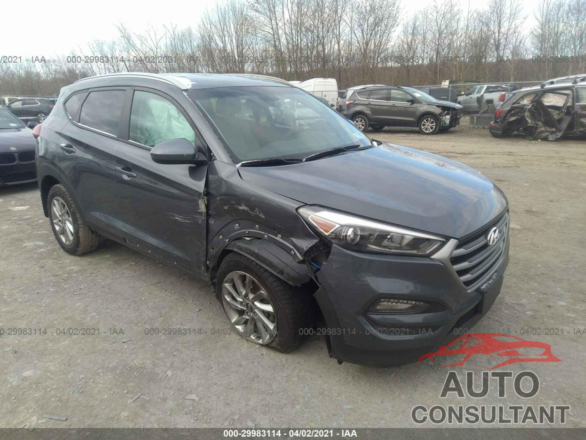 HYUNDAI TUCSON 2017 - KM8J3CA40HU585130