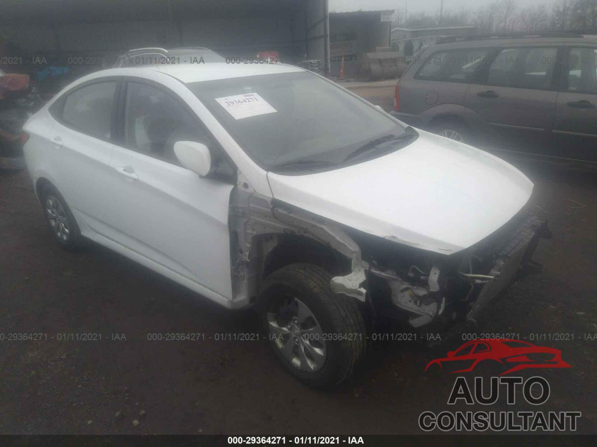 HYUNDAI ACCENT 2016 - KMHCT4AE0GU956759