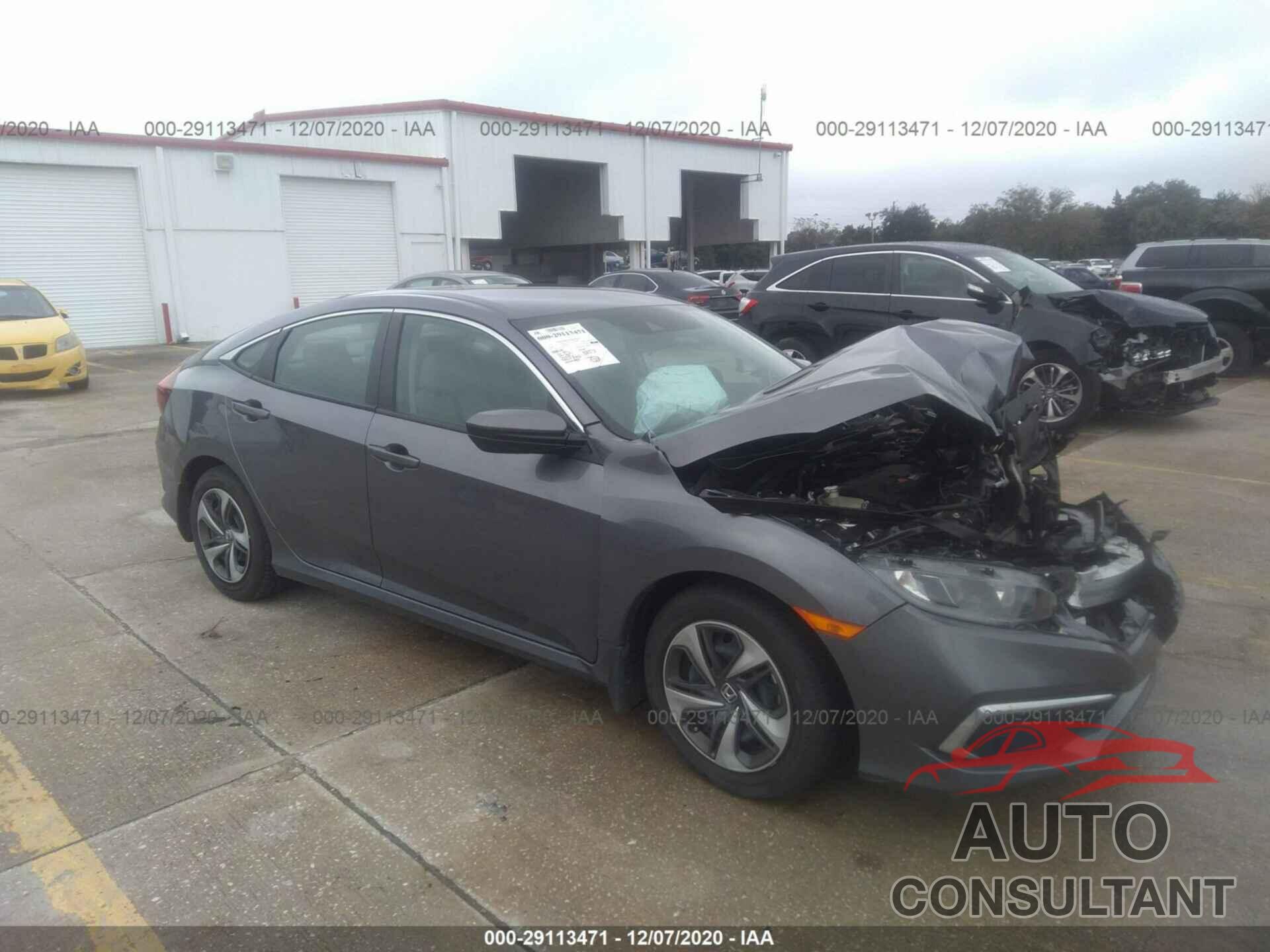 HONDA CIVIC SEDAN 2020 - 19XFC2F66LE012514