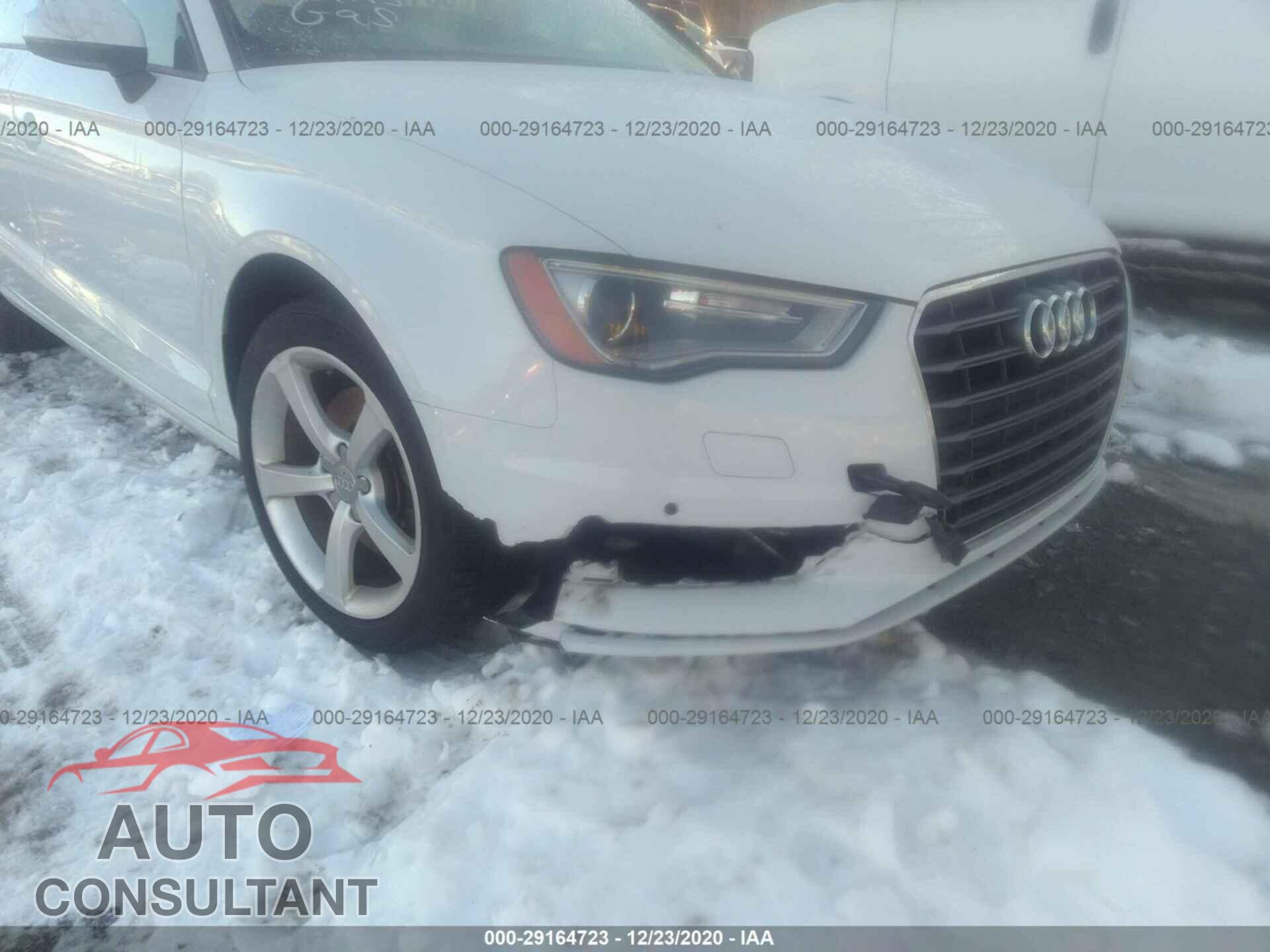 AUDI A3 2016 - WAUA7HFF9G1096402