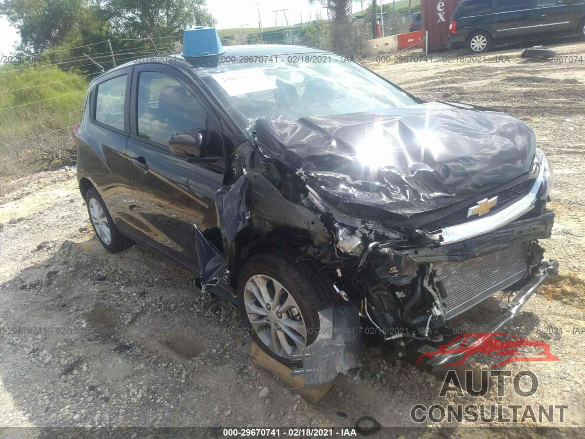 CHEVROLET SPARK 2021 - KL8CD6SA9MC710215