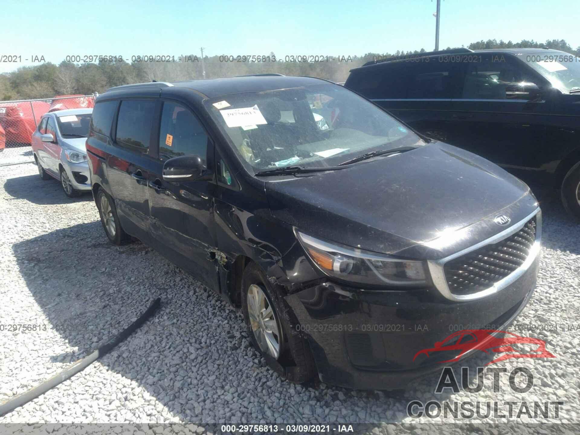 KIA SEDONA 2016 - KNDMB5C17G6163314