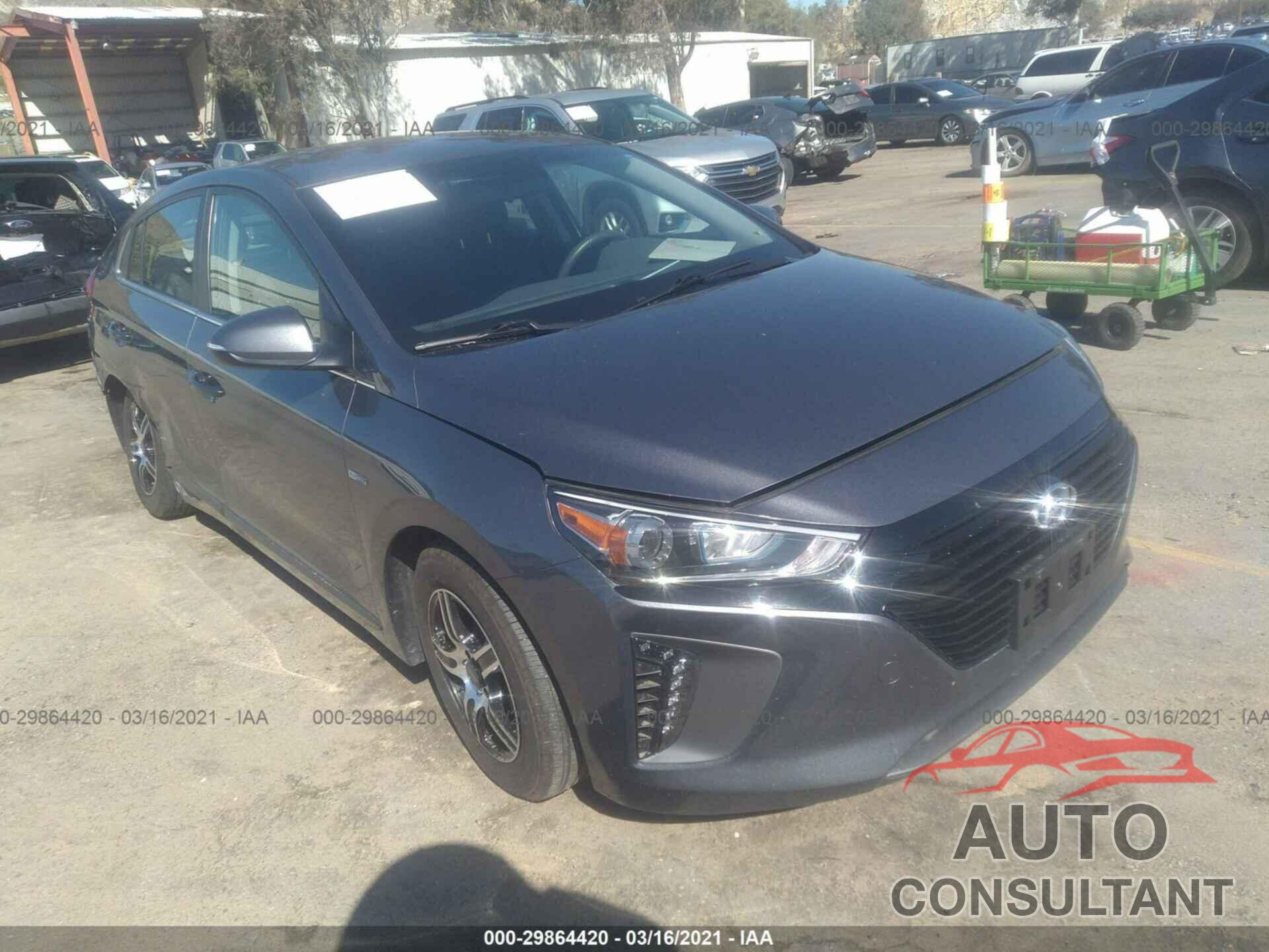 HYUNDAI IONIQ HYBRID 2018 - KMHC75LC6JU068515