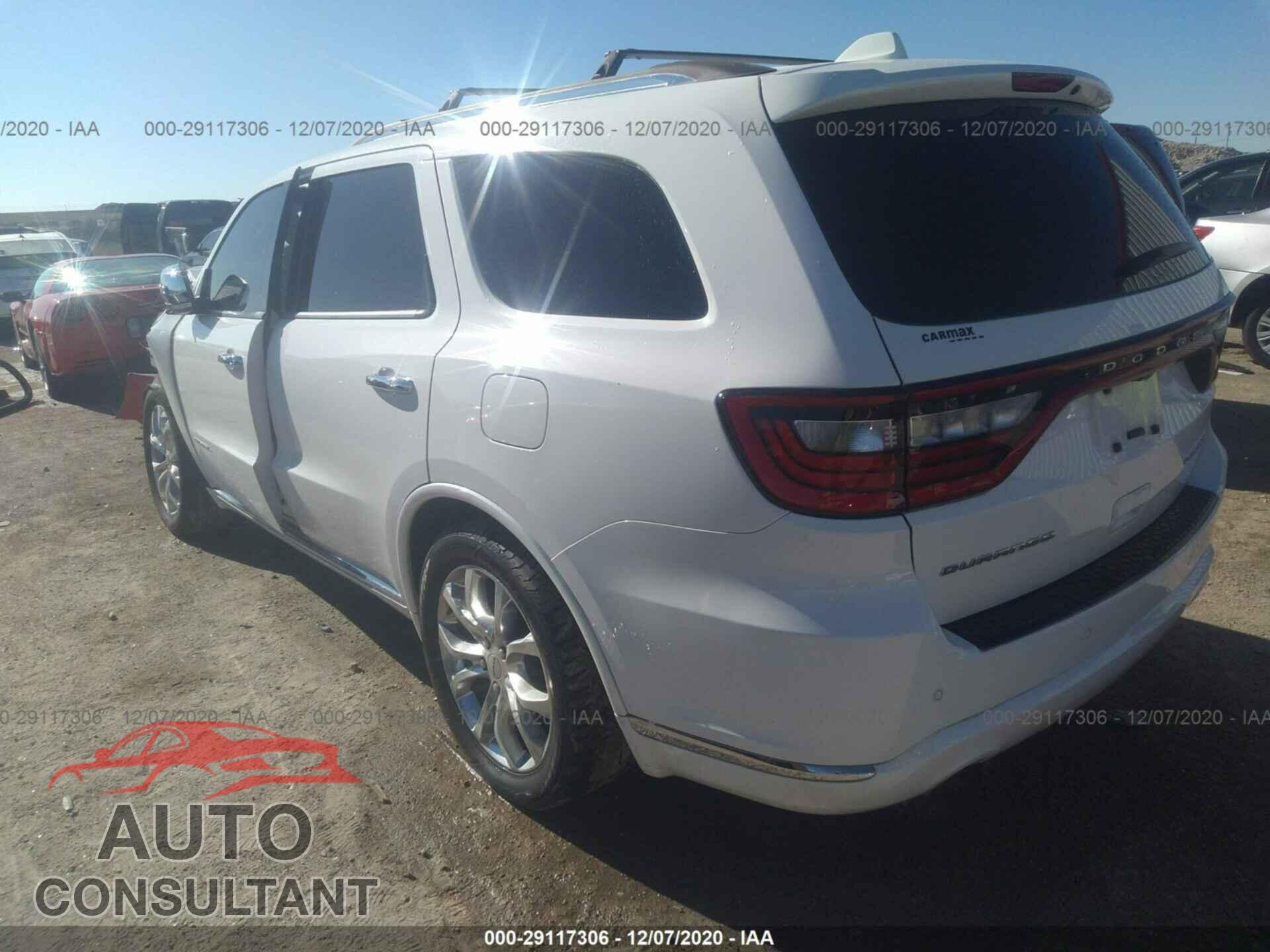 DODGE DURANGO 2017 - 1C4RDHEGXHC664722