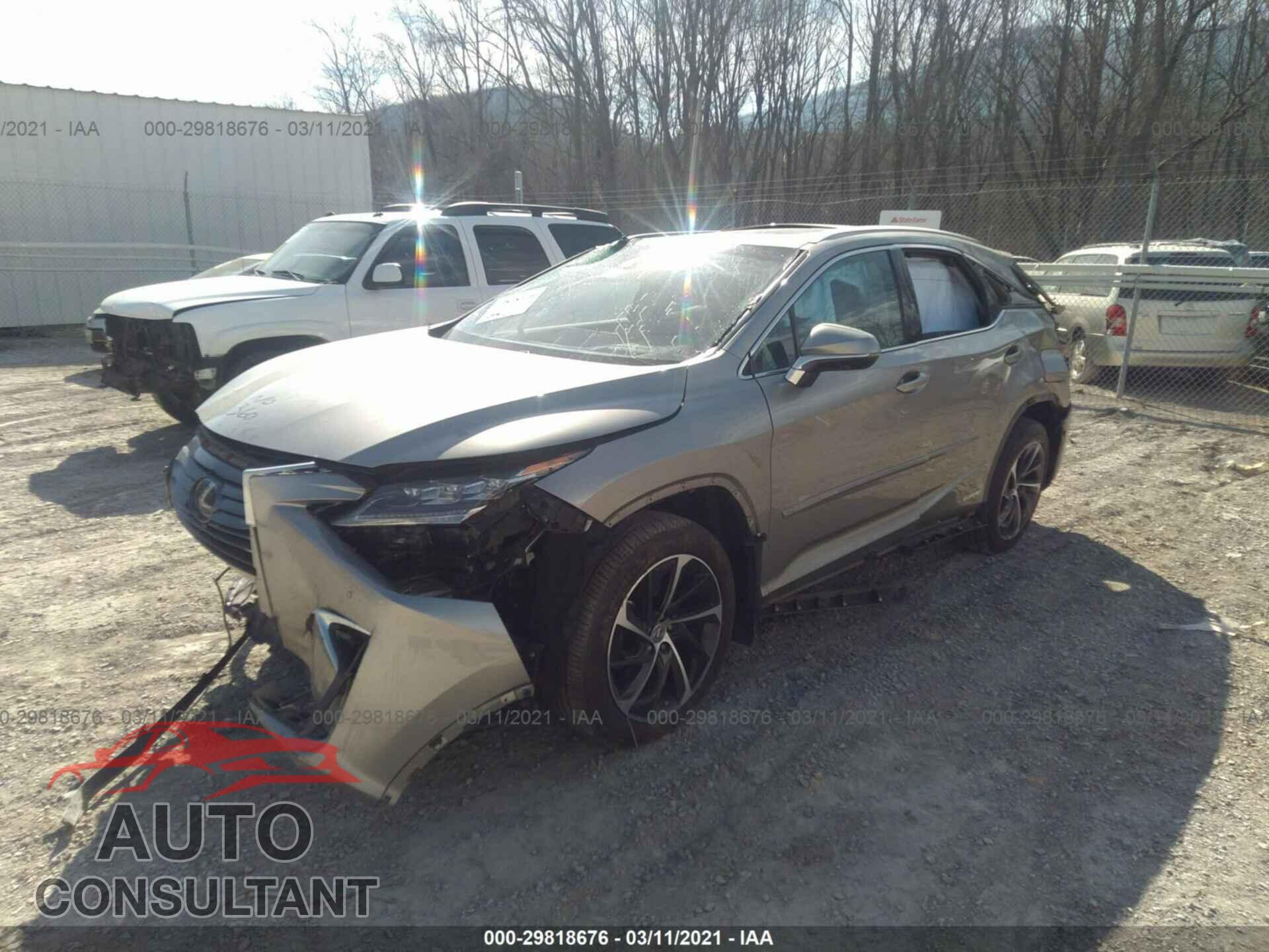 LEXUS RX 2017 - 2T2BGMCA4HC013430