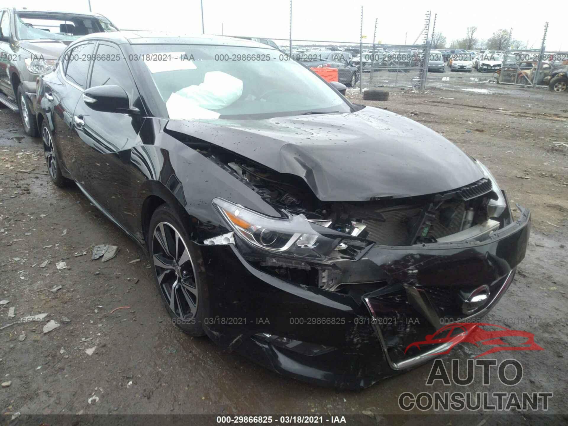 NISSAN MAXIMA 2018 - 1N4AA6AP3JC373474