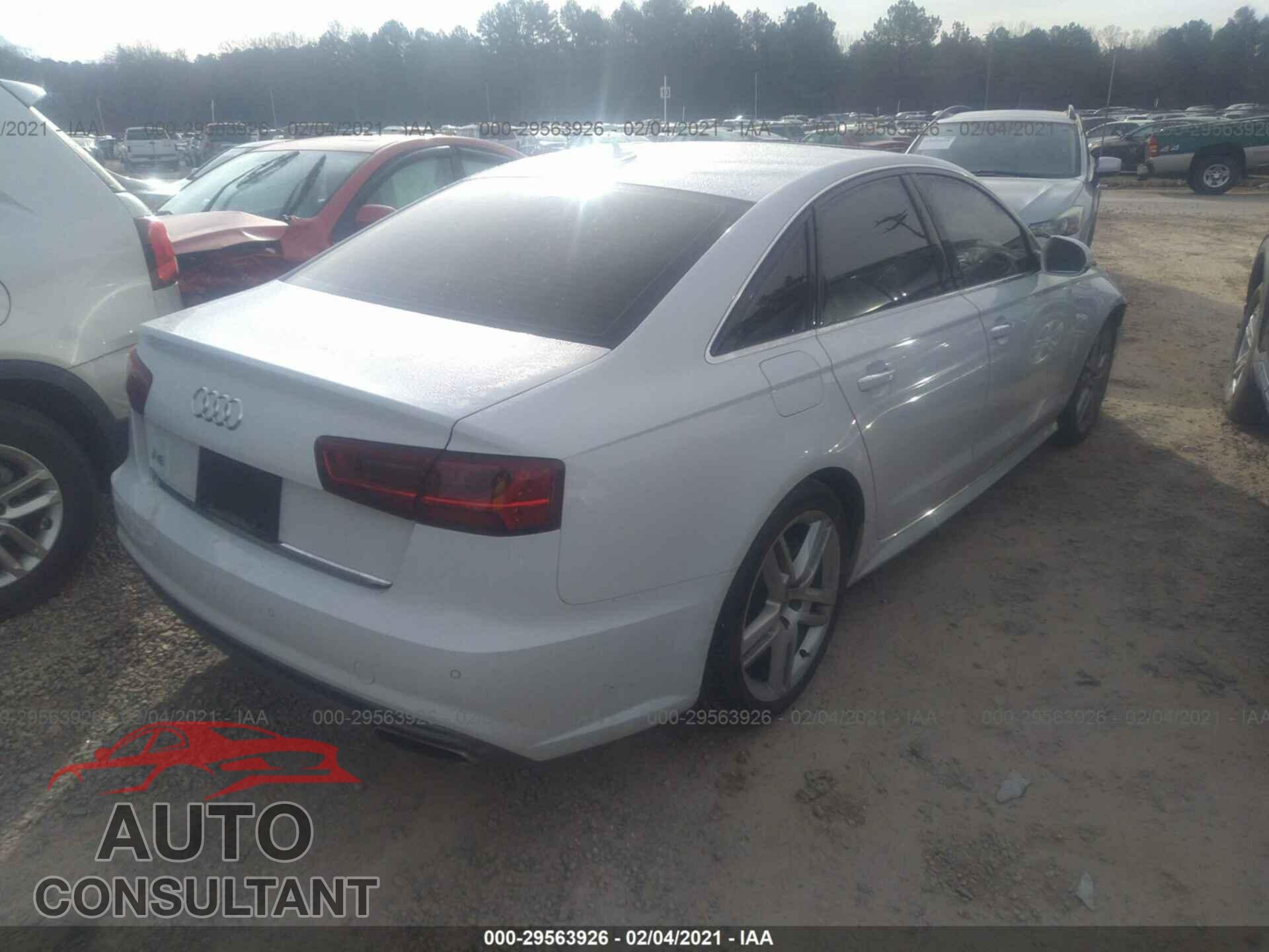 AUDI A6 2016 - WAUDFAFC4GN018535