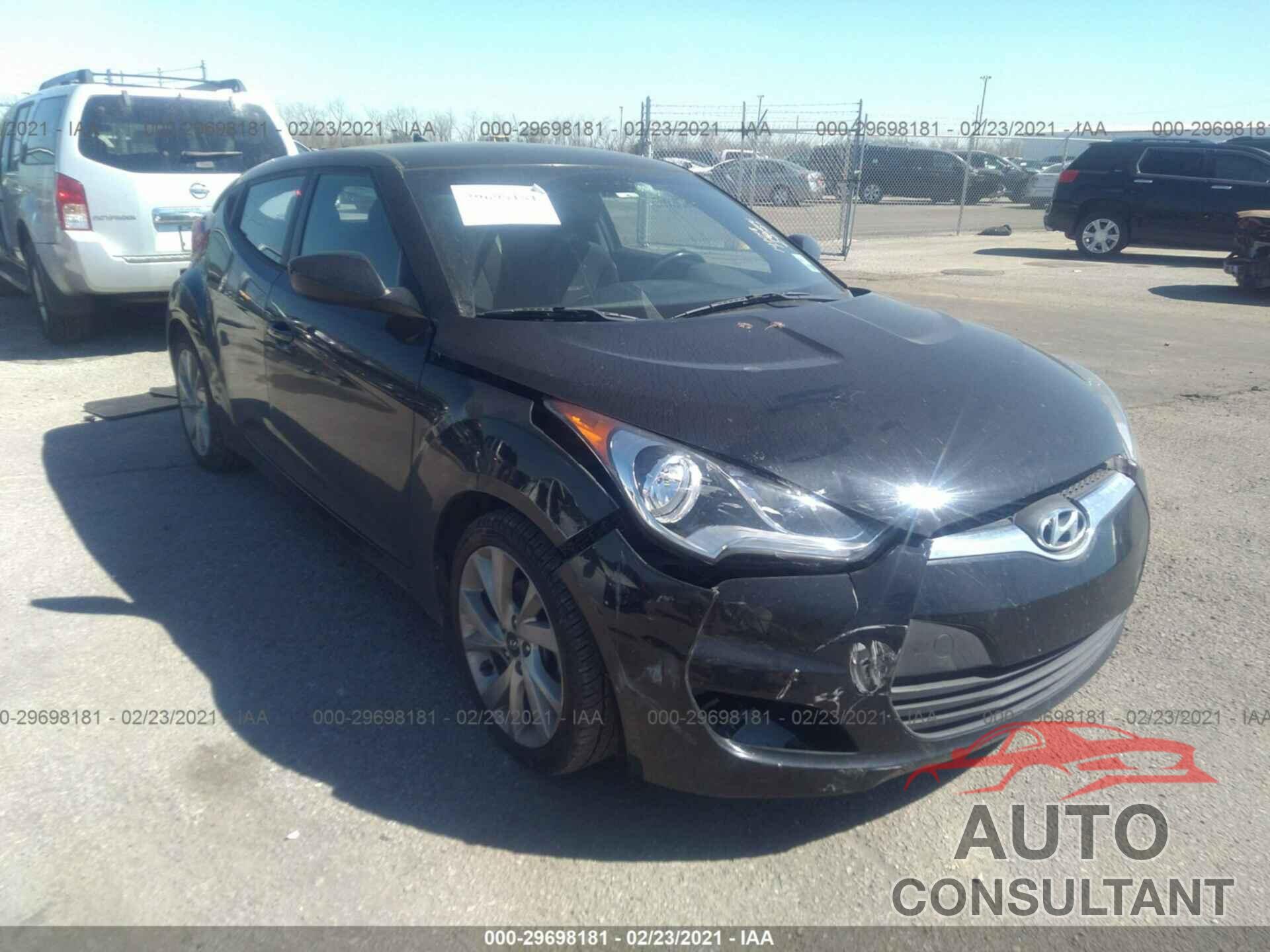 HYUNDAI VELOSTER 2017 - KMHTC6AD9HU305604