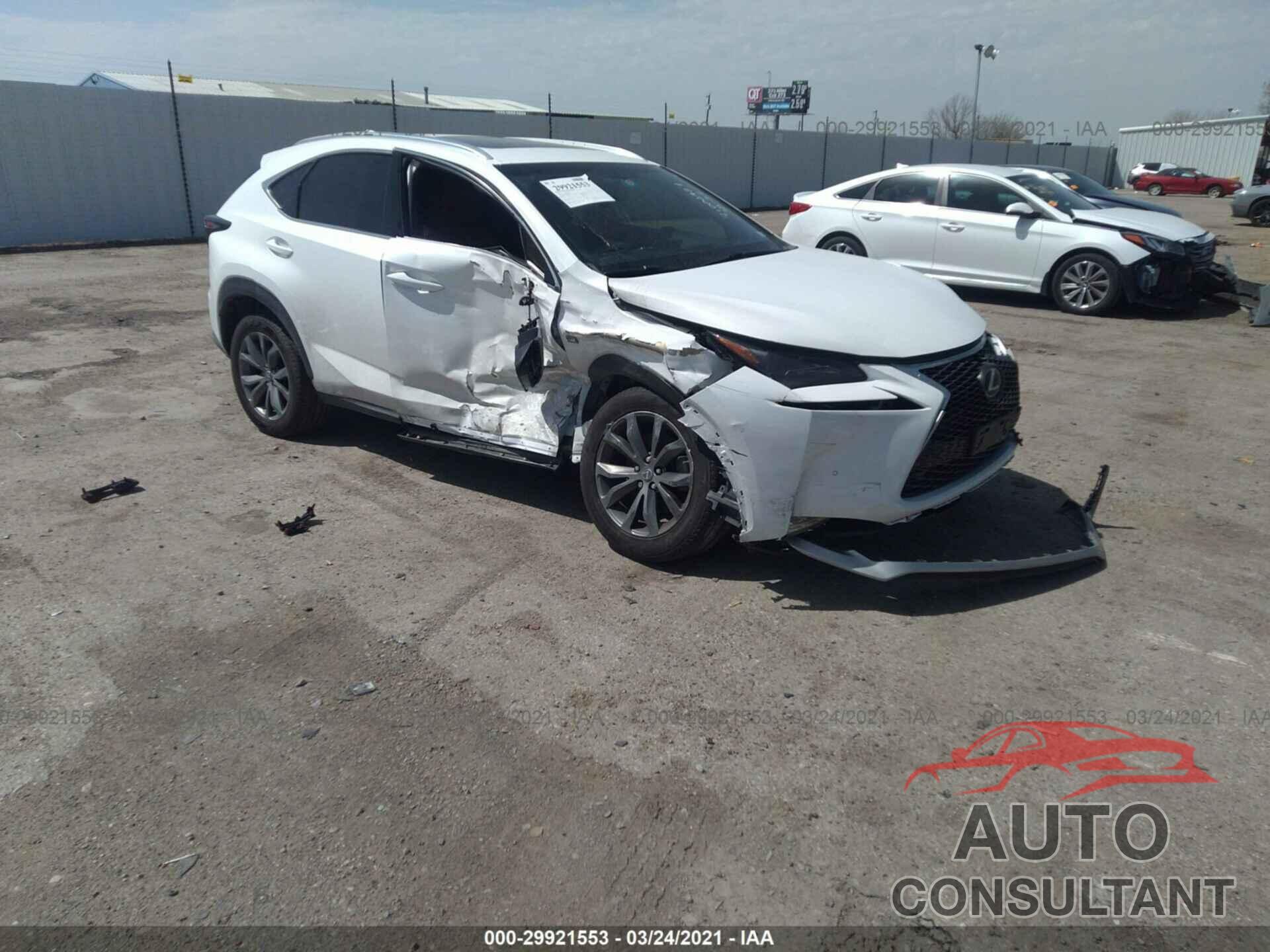 LEXUS NX 2017 - JTJYARBZ1H2076131