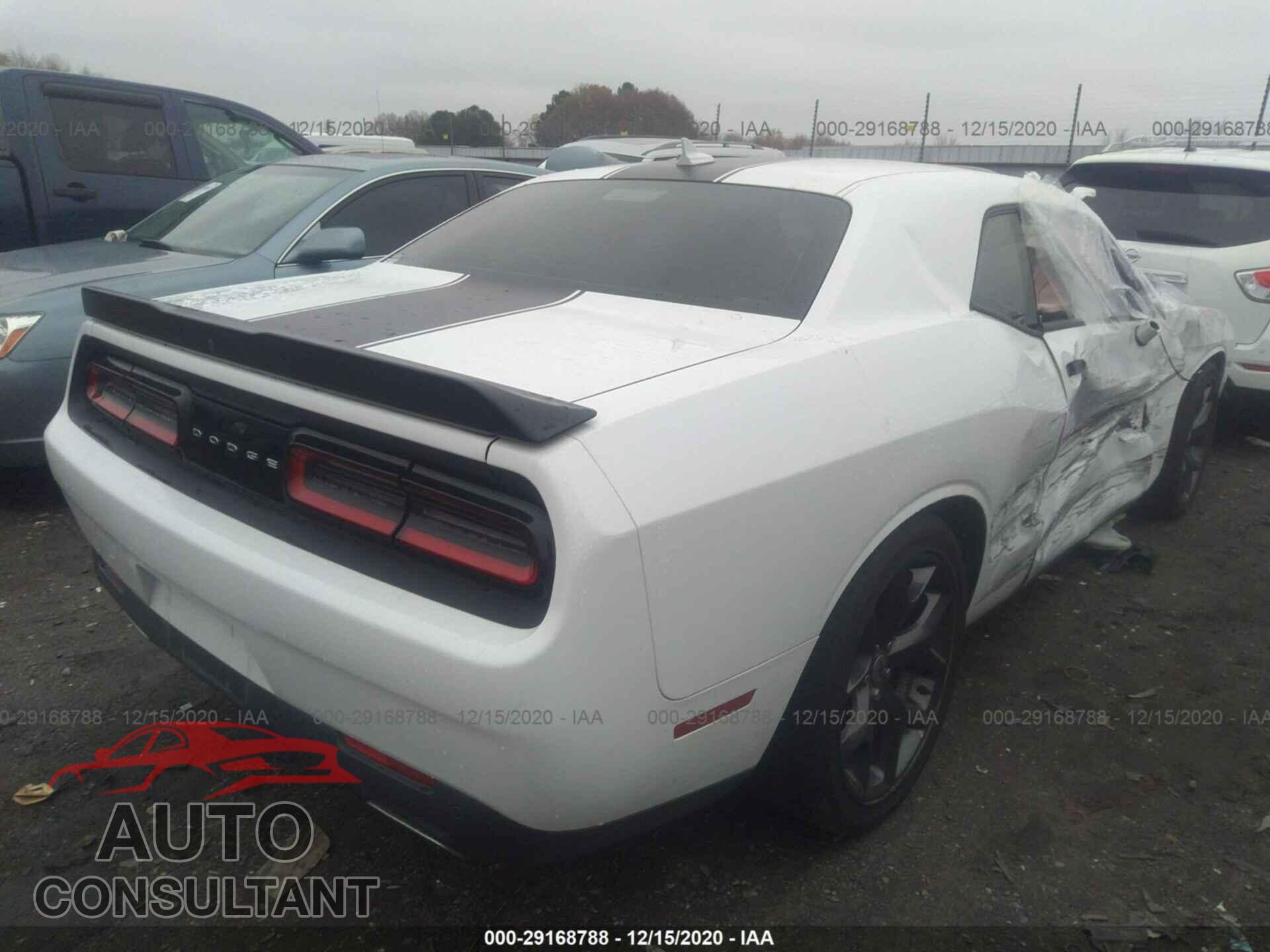 DODGE CHALLENGER 2017 - 2C3CDZAG6HH633342