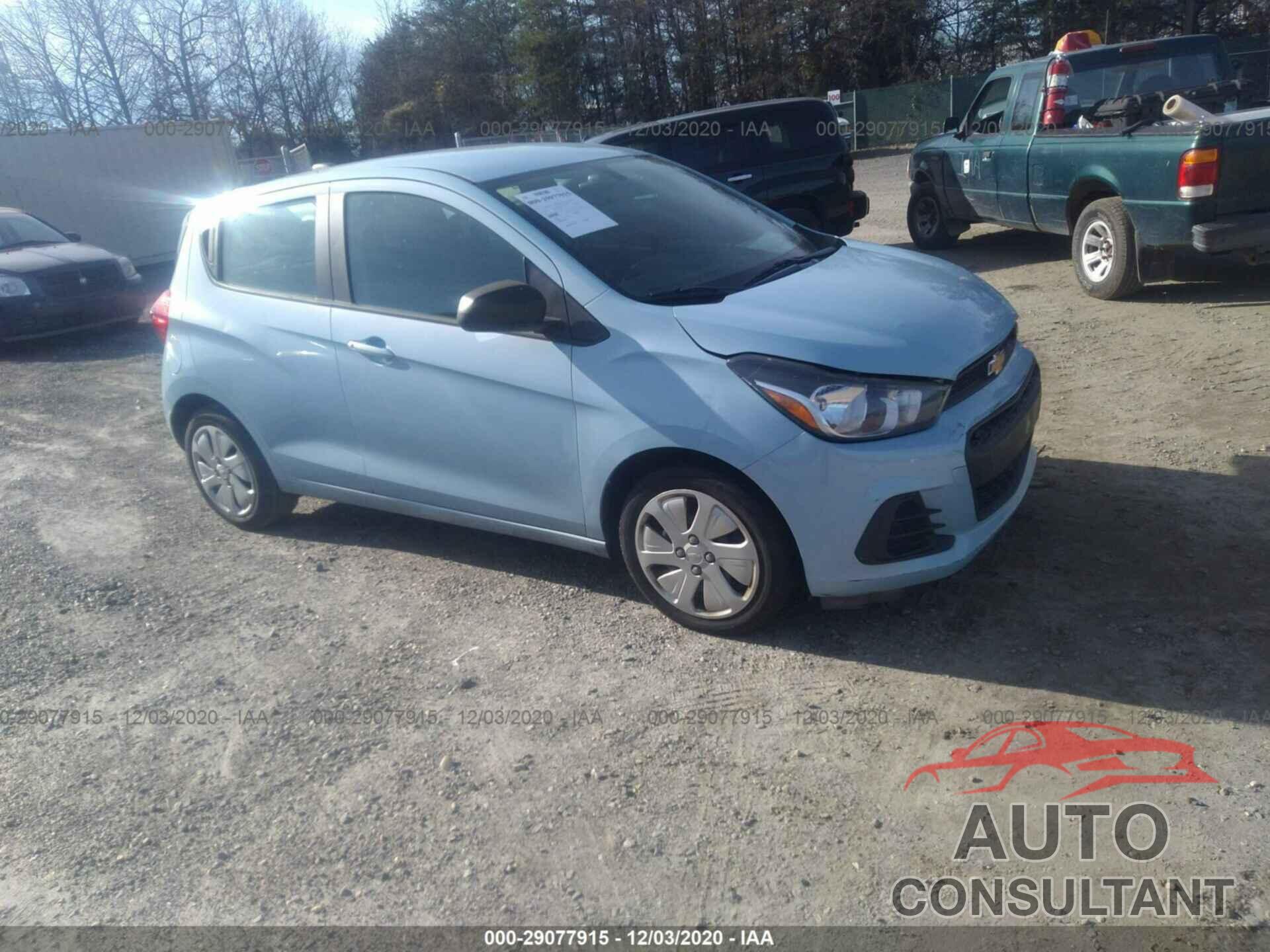 CHEVROLET SPARK 2016 - KL8CB6SA1GC580165