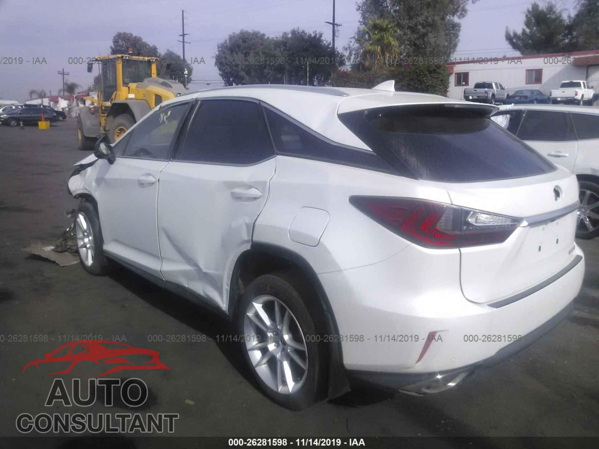 LEXUS RX 2018 - 2T2ZZMCA4JC112487